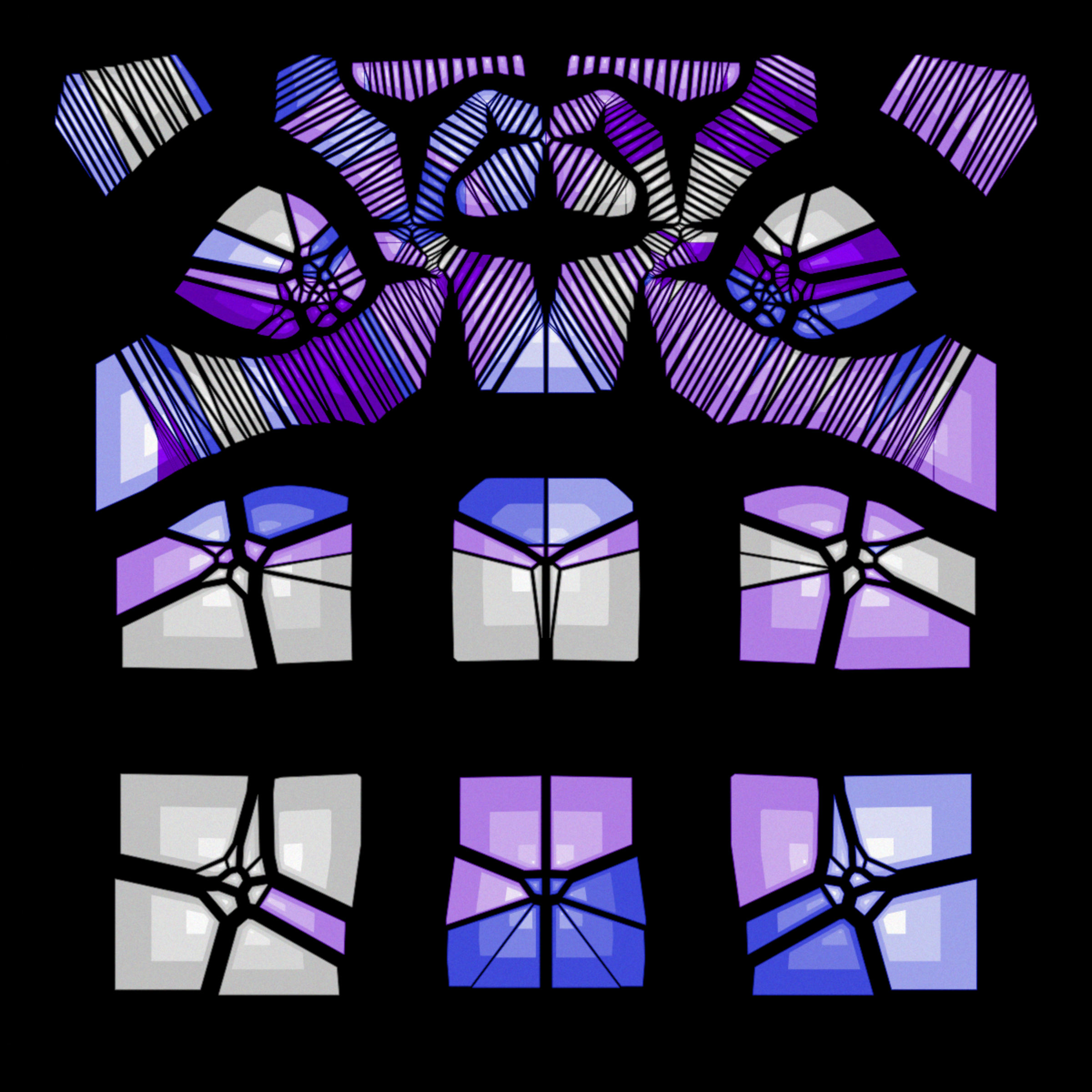 Art Blocks - Art Blocks v2 - Autology #614 - NFT # 209000614