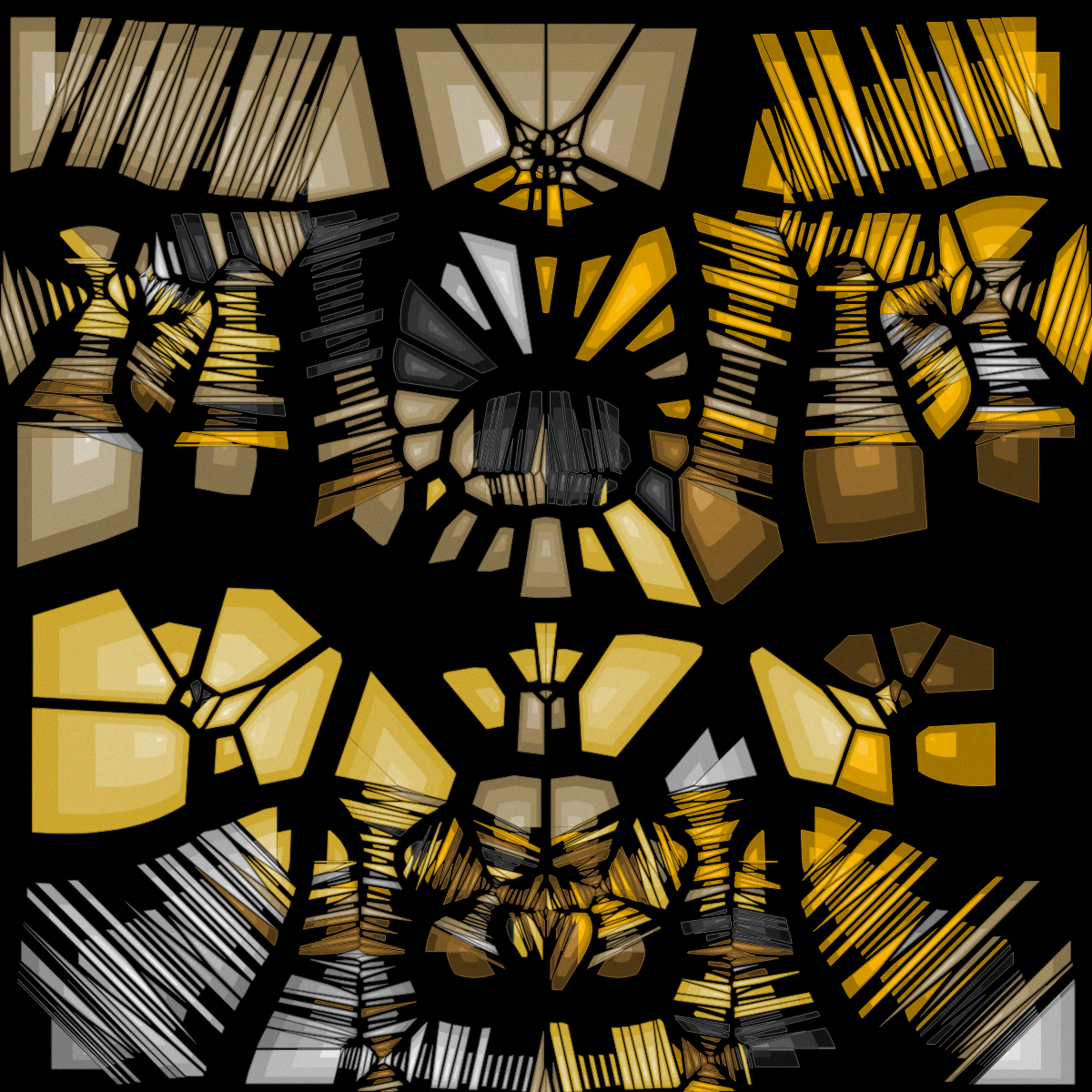 Art Blocks - Art Blocks v2 - Autology #668 - NFT # 209000668