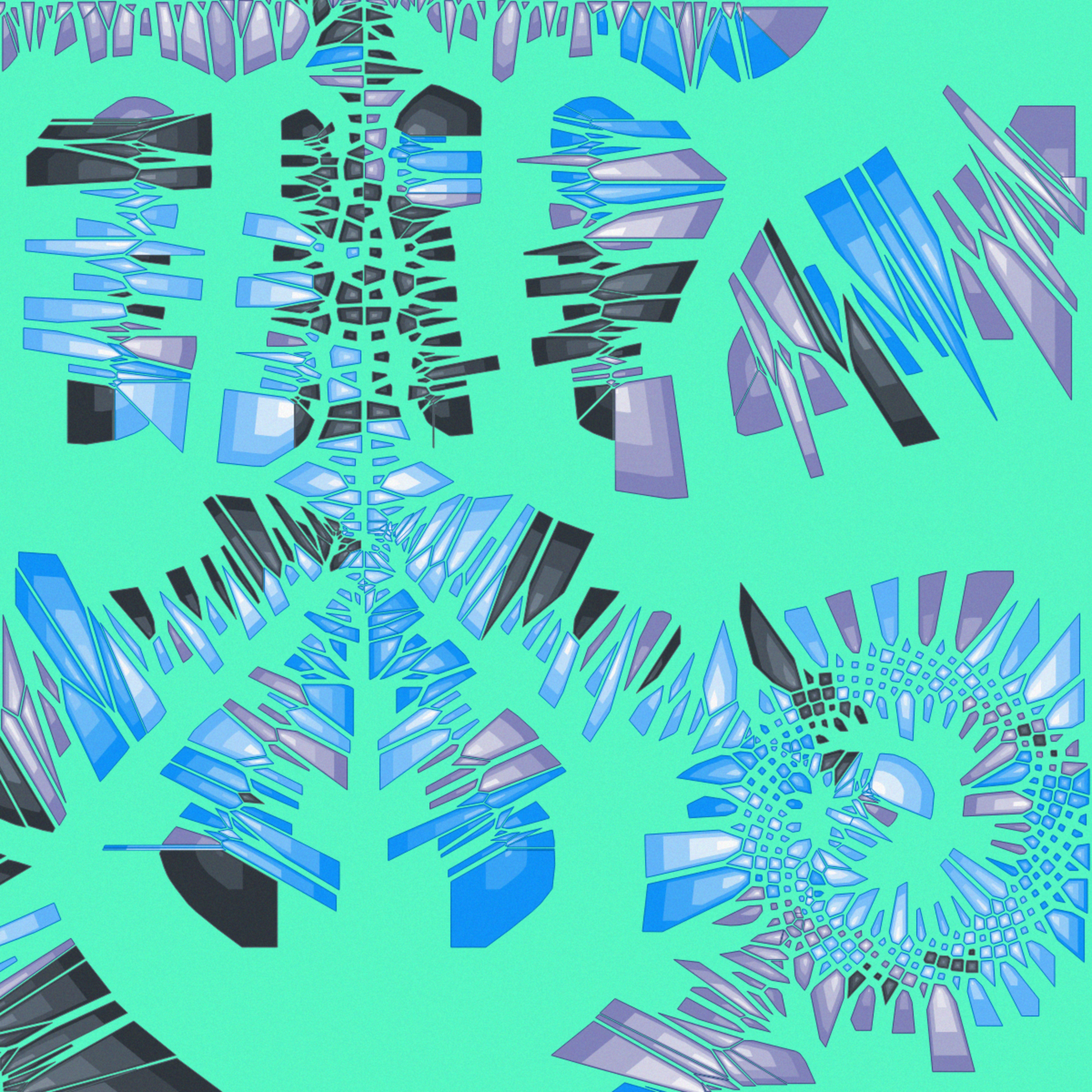 Art Blocks - Art Blocks v2 - Autology #694 - NFT # 209000694