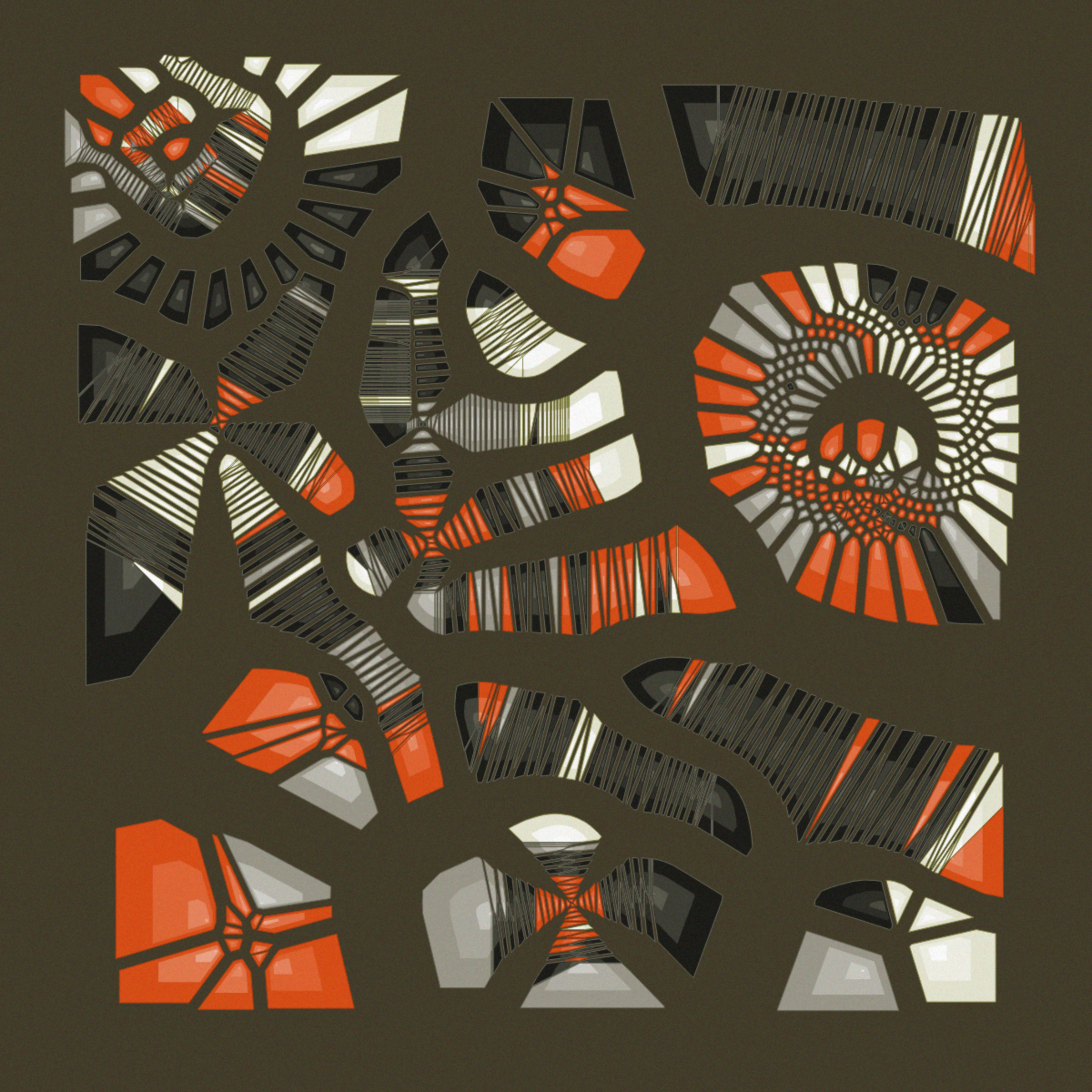 Art Blocks - Art Blocks v2 - Autology #695 - NFT # 209000695