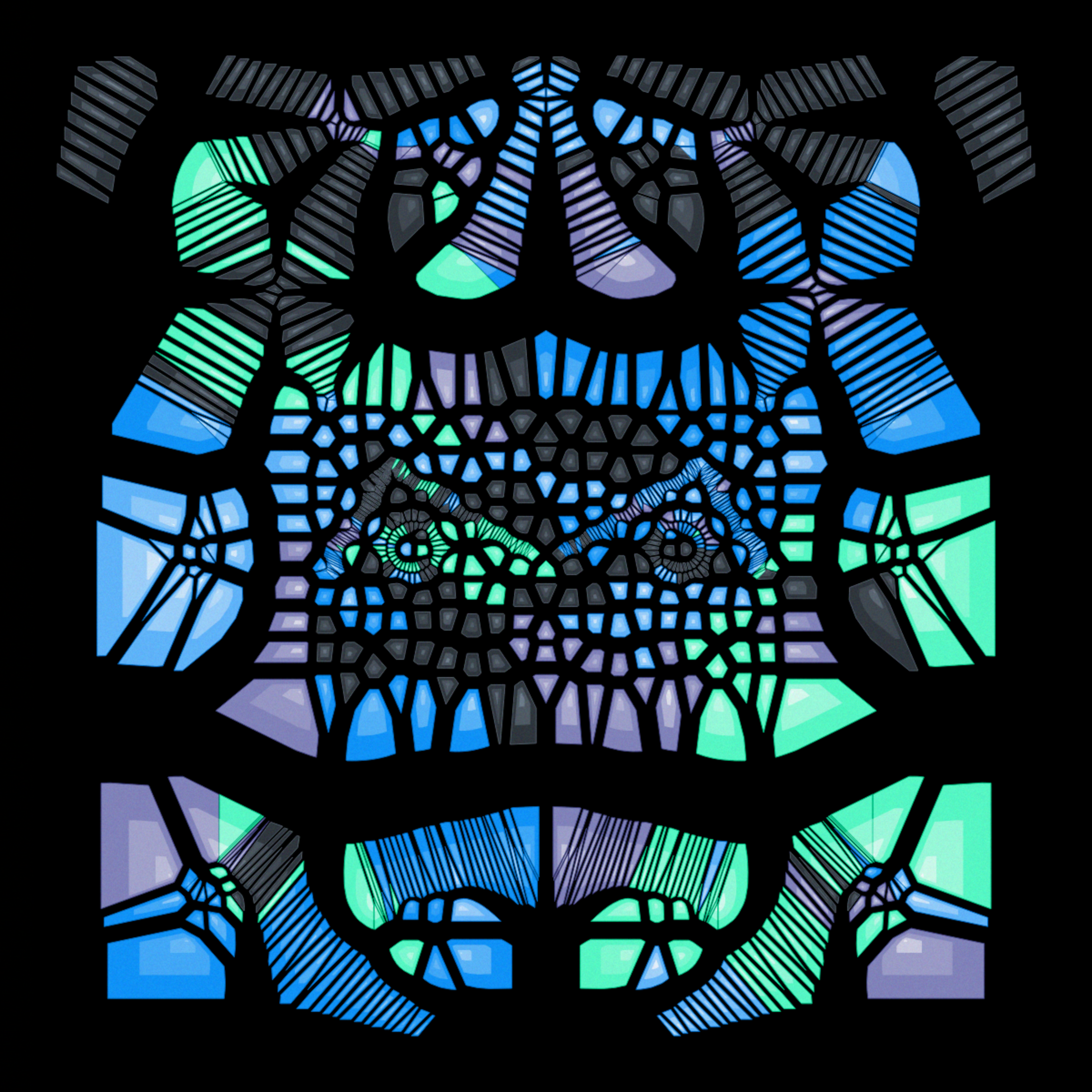 Art Blocks - Art Blocks v2 - Autology #747 - NFT # 209000747