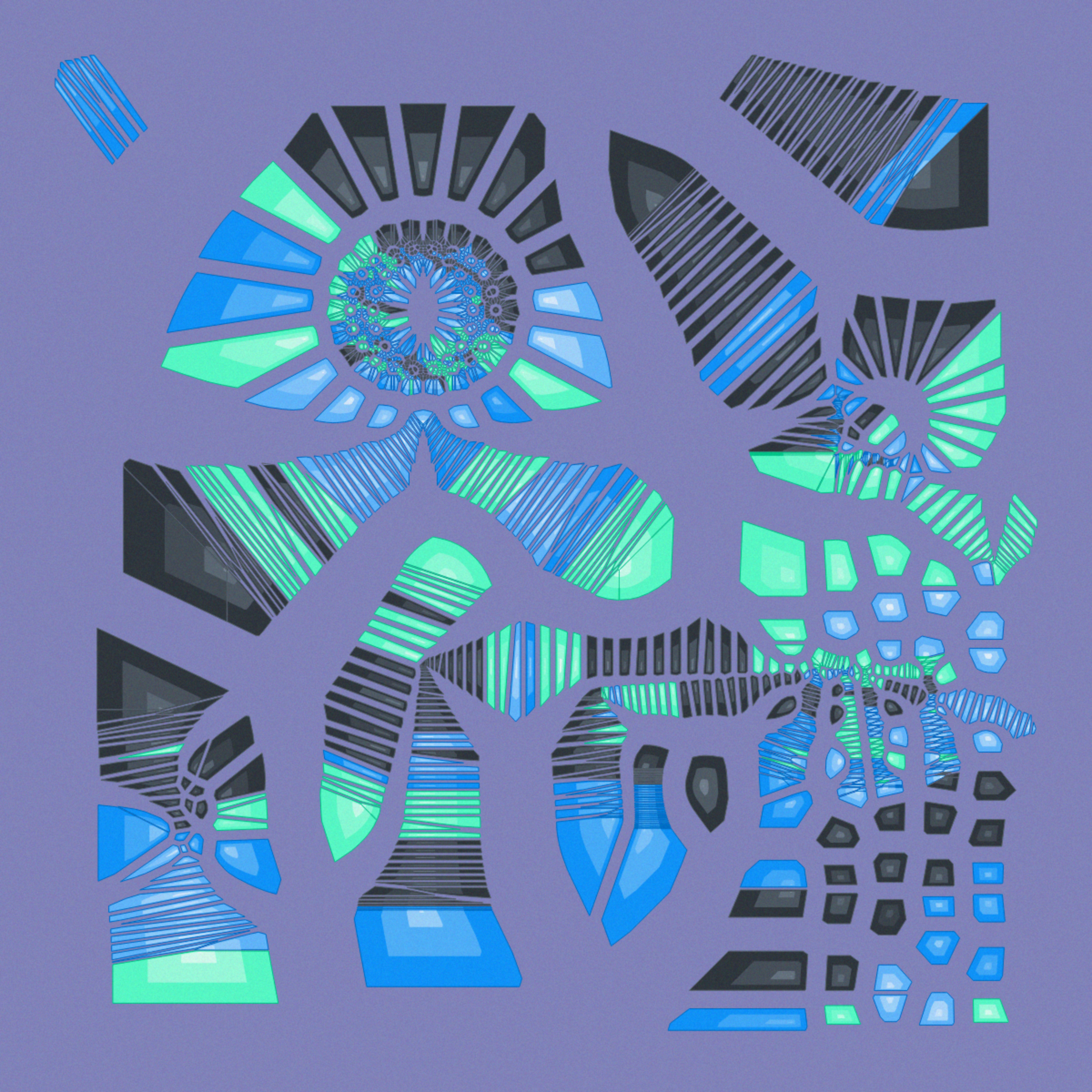 Art Blocks - Art Blocks v2 - Autology #748 - NFT # 209000748