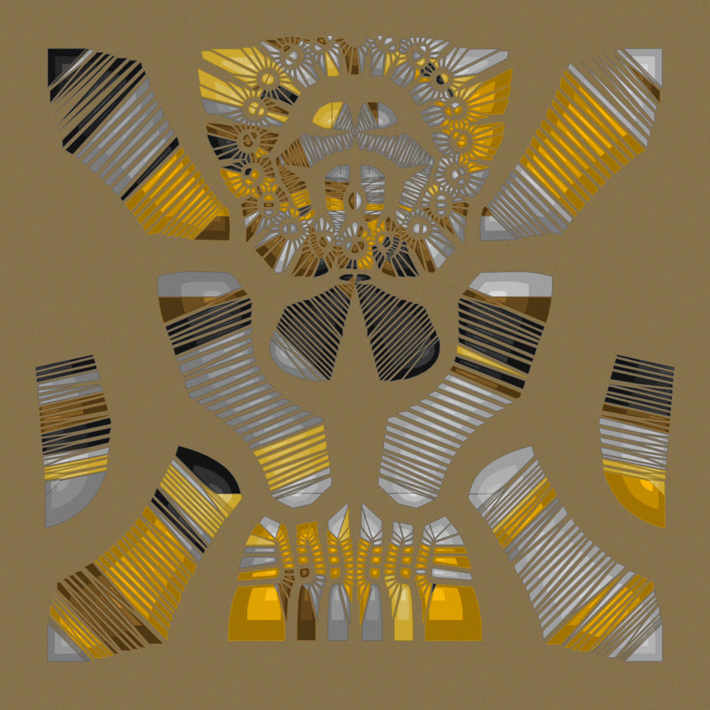 Art Blocks - Art Blocks v2 - Autology #762 - NFT # 209000762