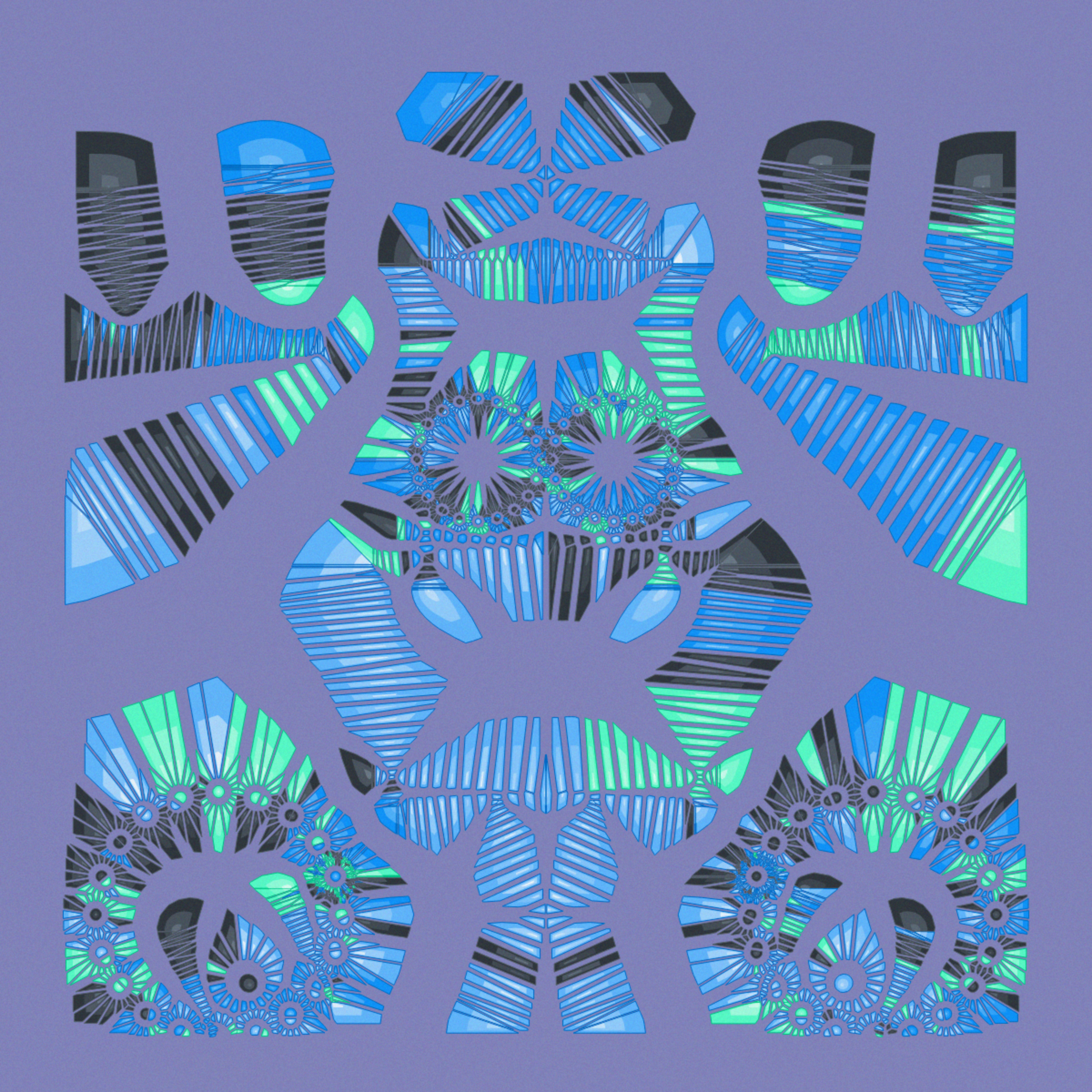 Art Blocks - Art Blocks v2 - Autology #786 - NFT # 209000786