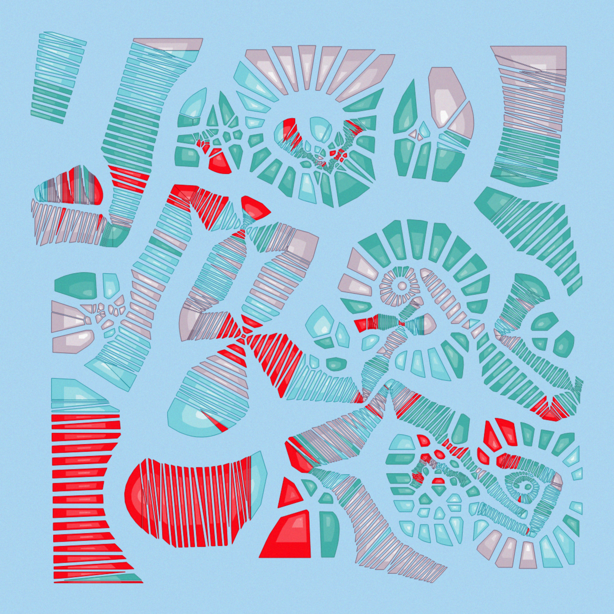 Art Blocks - Art Blocks v2 - Autology #822 - NFT # 209000822