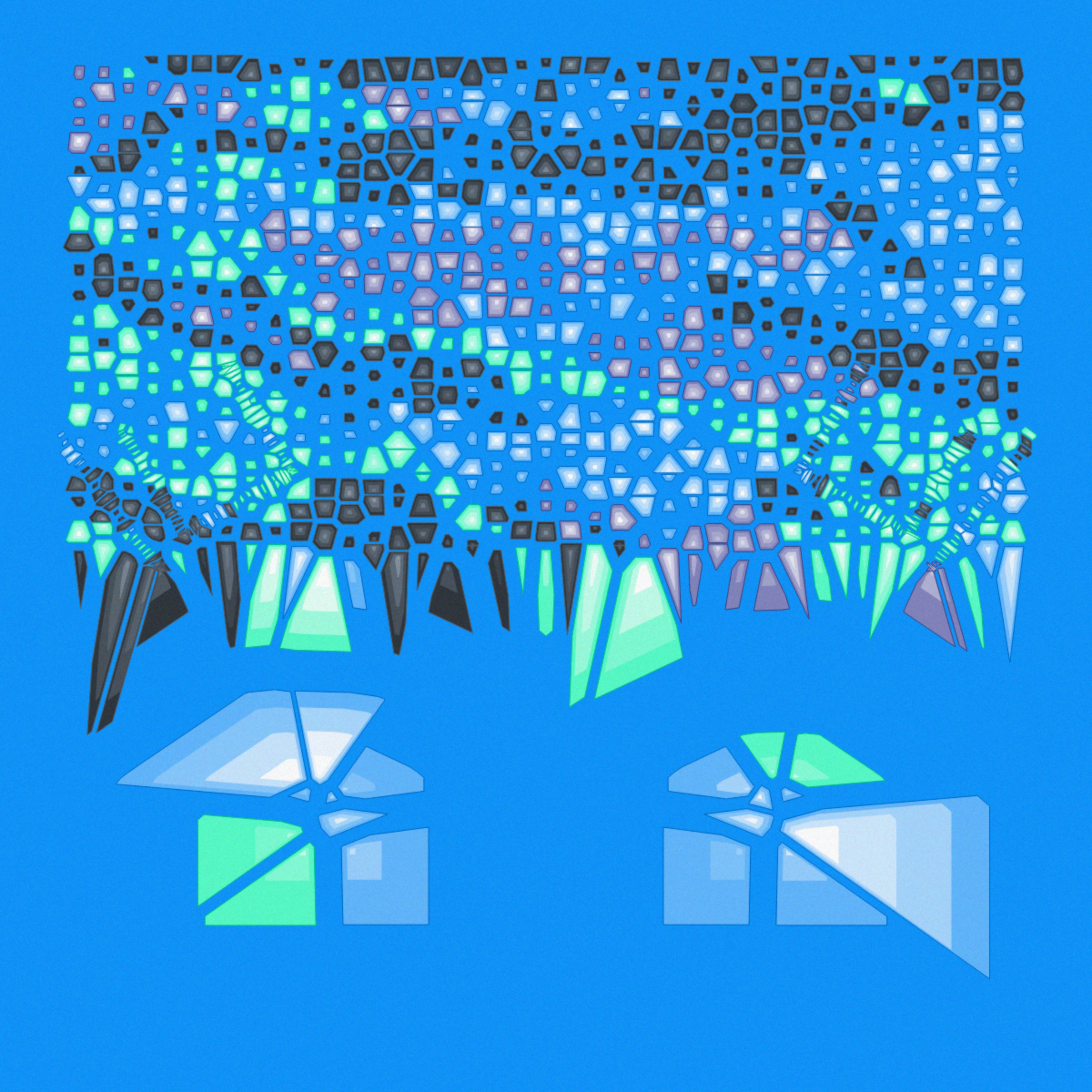 Art Blocks - Art Blocks v2 - Autology #832 - NFT # 209000832