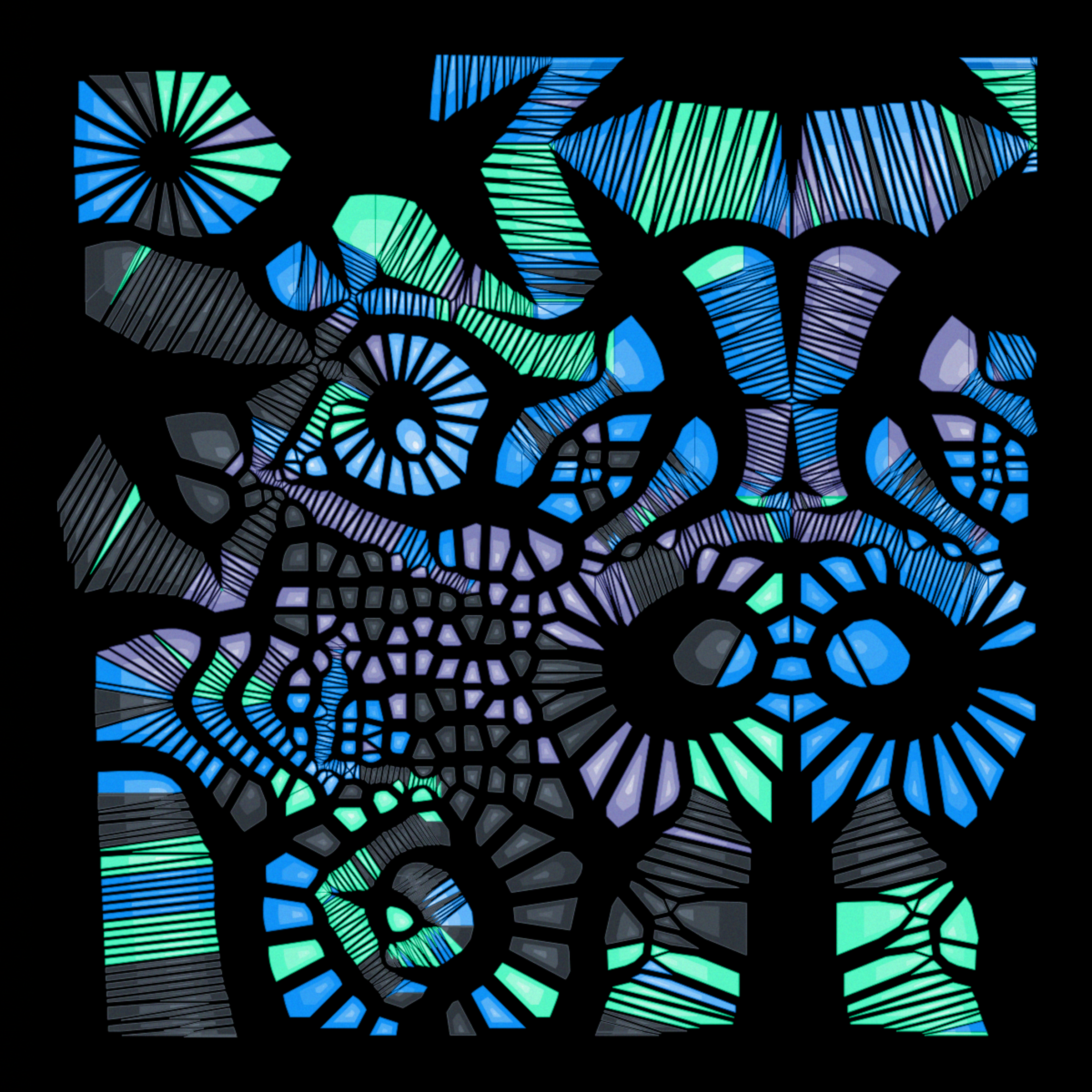 Art Blocks - Art Blocks v2 - Autology #858 - NFT # 209000858