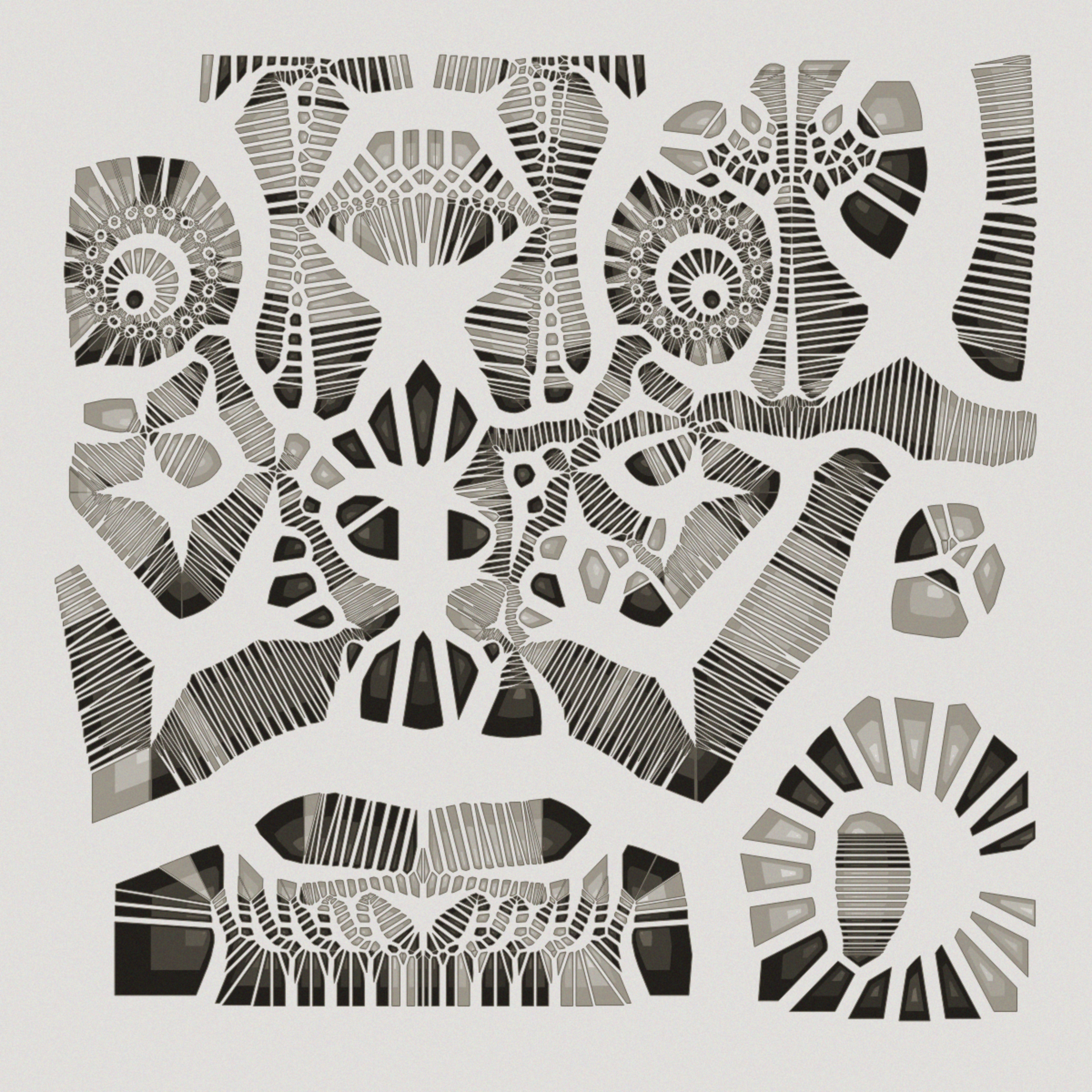 Art Blocks - Art Blocks v2 - Autology #861 - NFT # 209000861