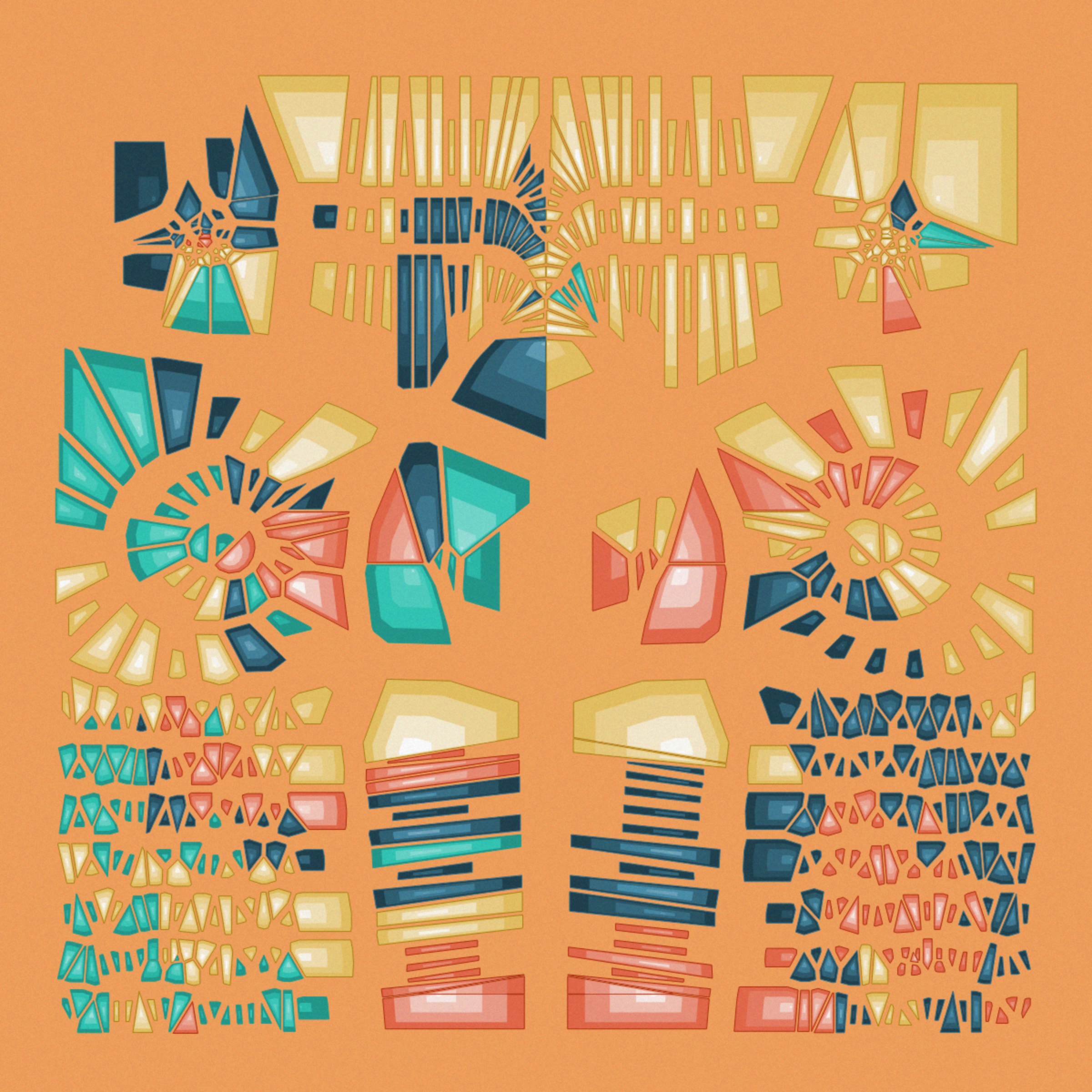 Art Blocks - Art Blocks v2 - Autology #863 - NFT # 209000863