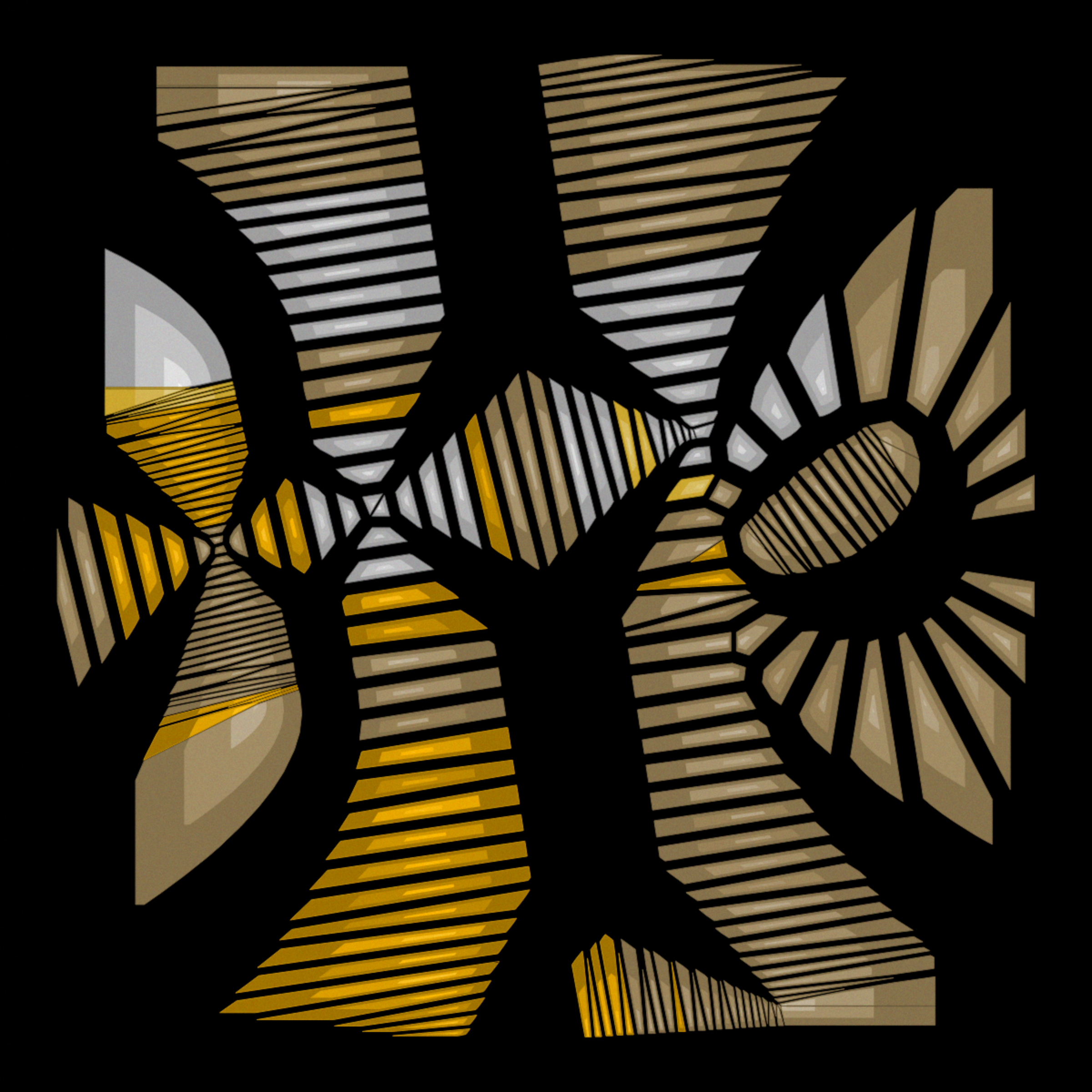 Art Blocks - Art Blocks v2 - Autology #879 - NFT # 209000879