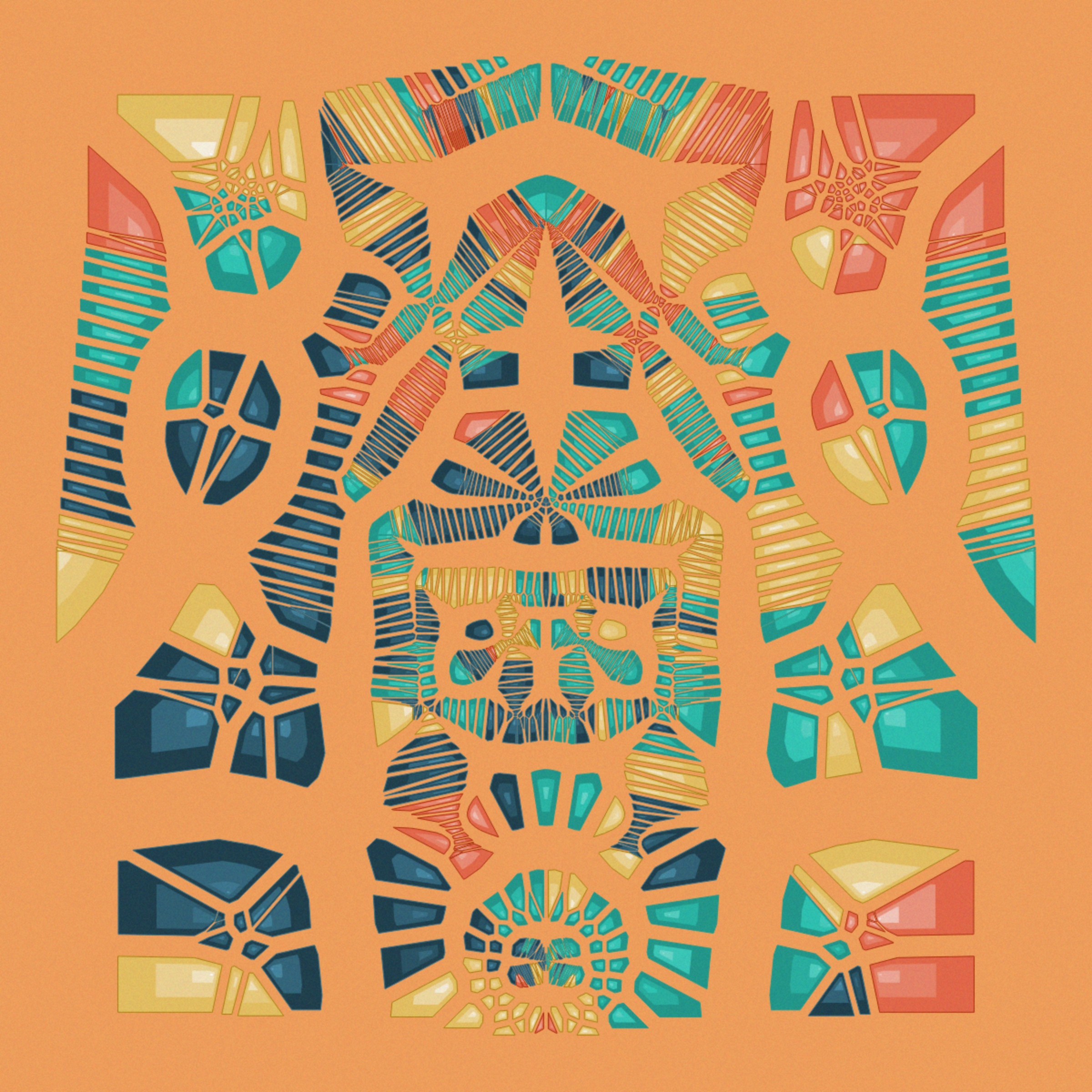 Art Blocks - Art Blocks v2 - Autology #888 - NFT # 209000888