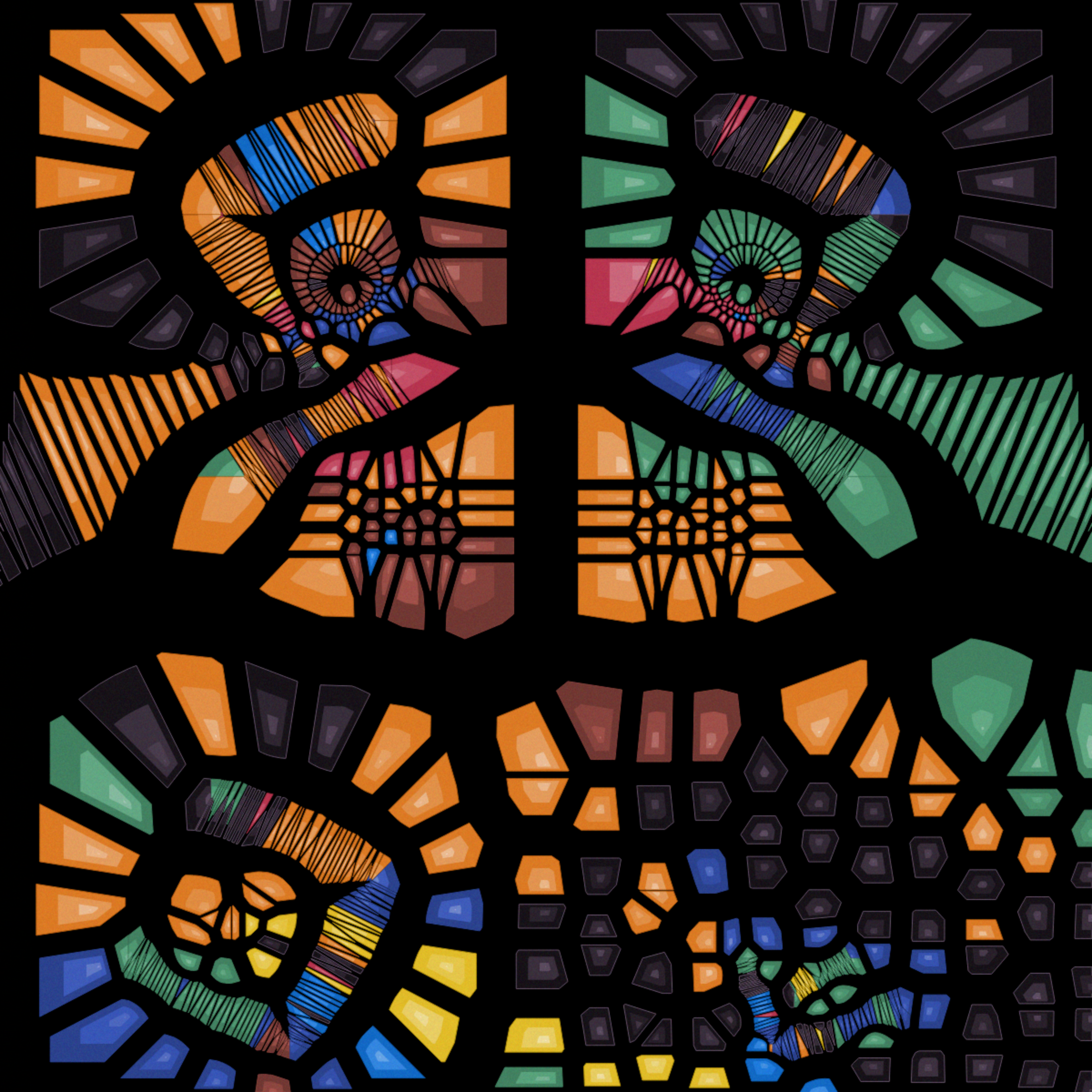 Art Blocks - Art Blocks v2 - Autology #893 - NFT # 209000893