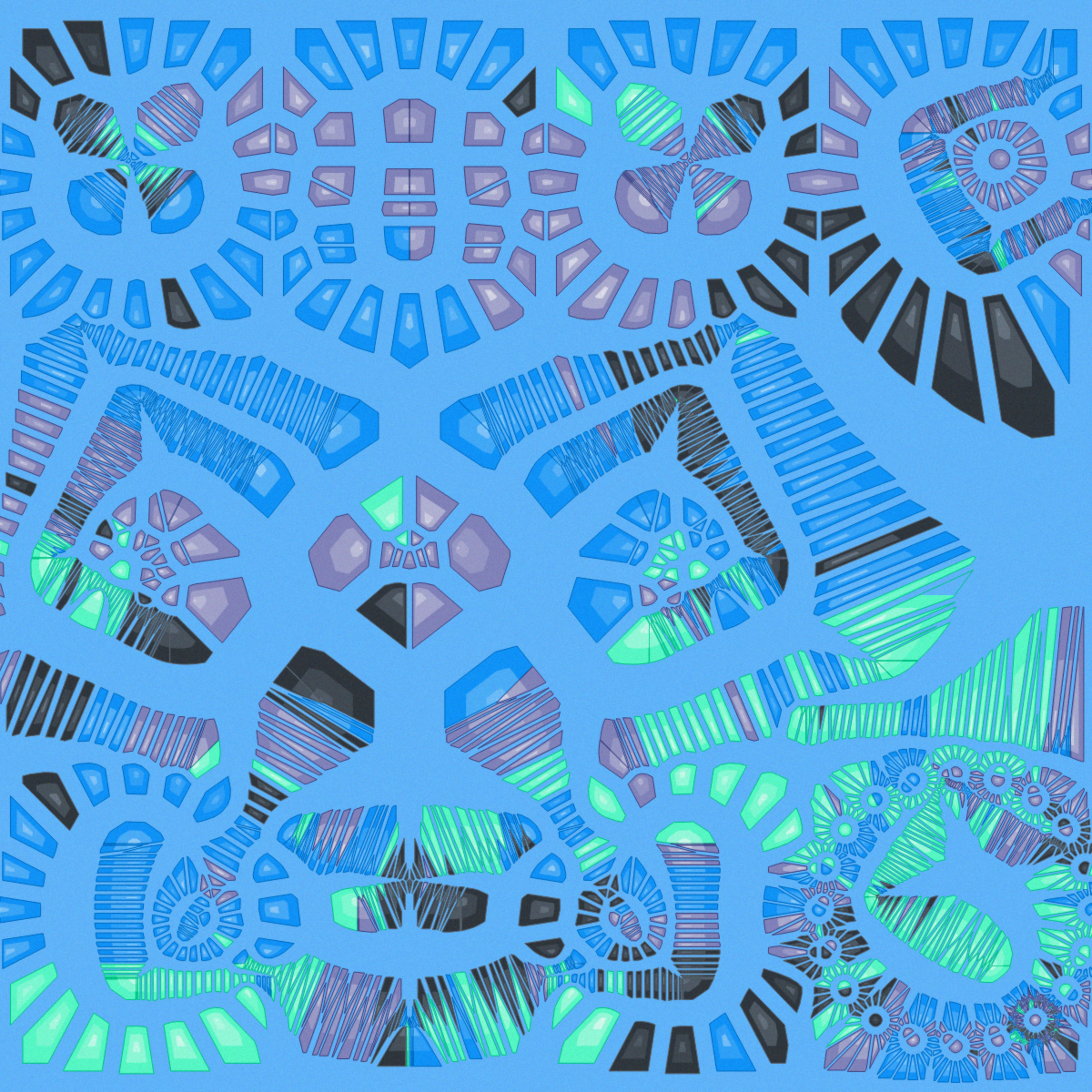 Art Blocks - Art Blocks v2 - Autology #929 - NFT # 209000929