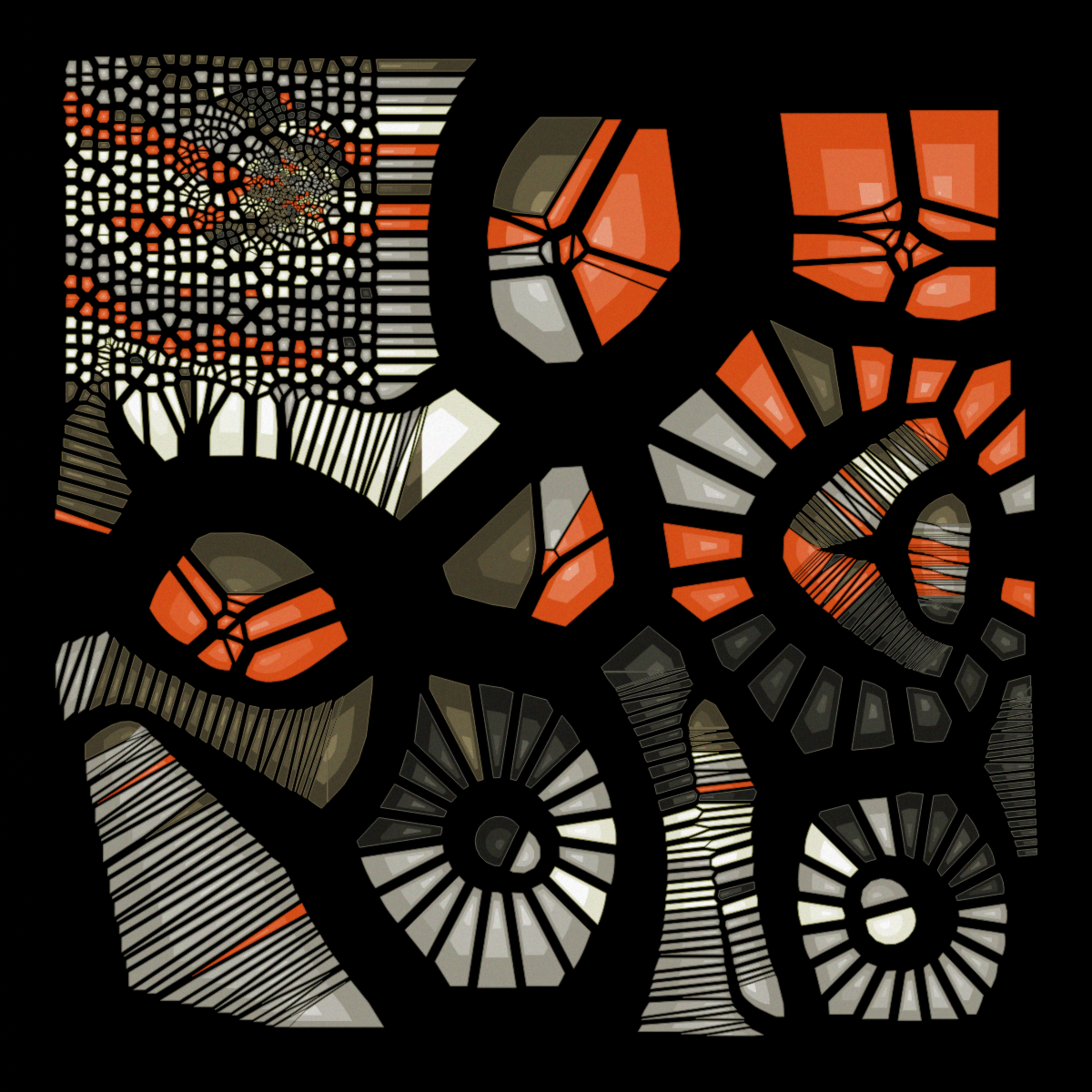 Art Blocks - Art Blocks v2 - Autology #955 - NFT # 209000955