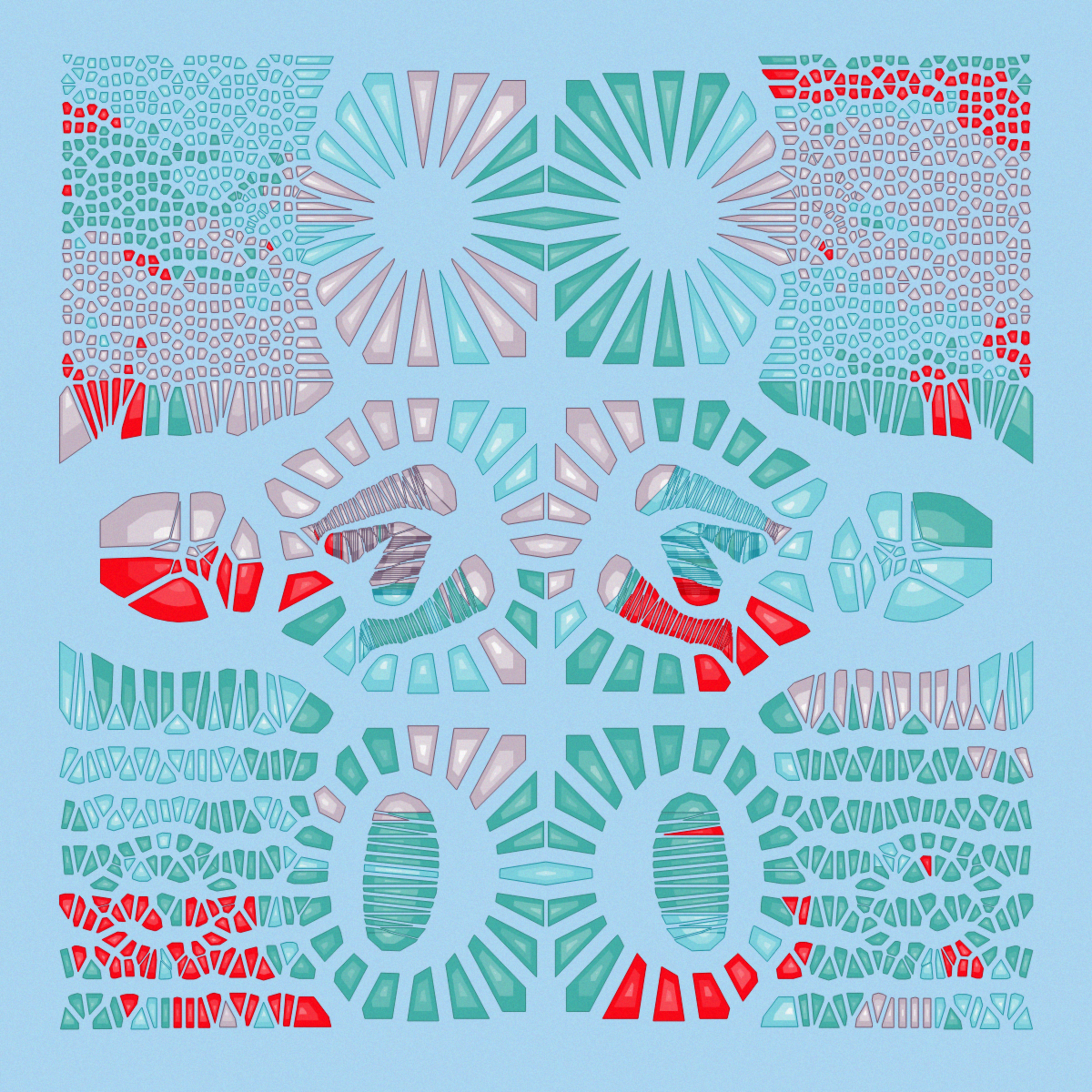 Art Blocks - Art Blocks v2 - Autology #965 - NFT # 209000965