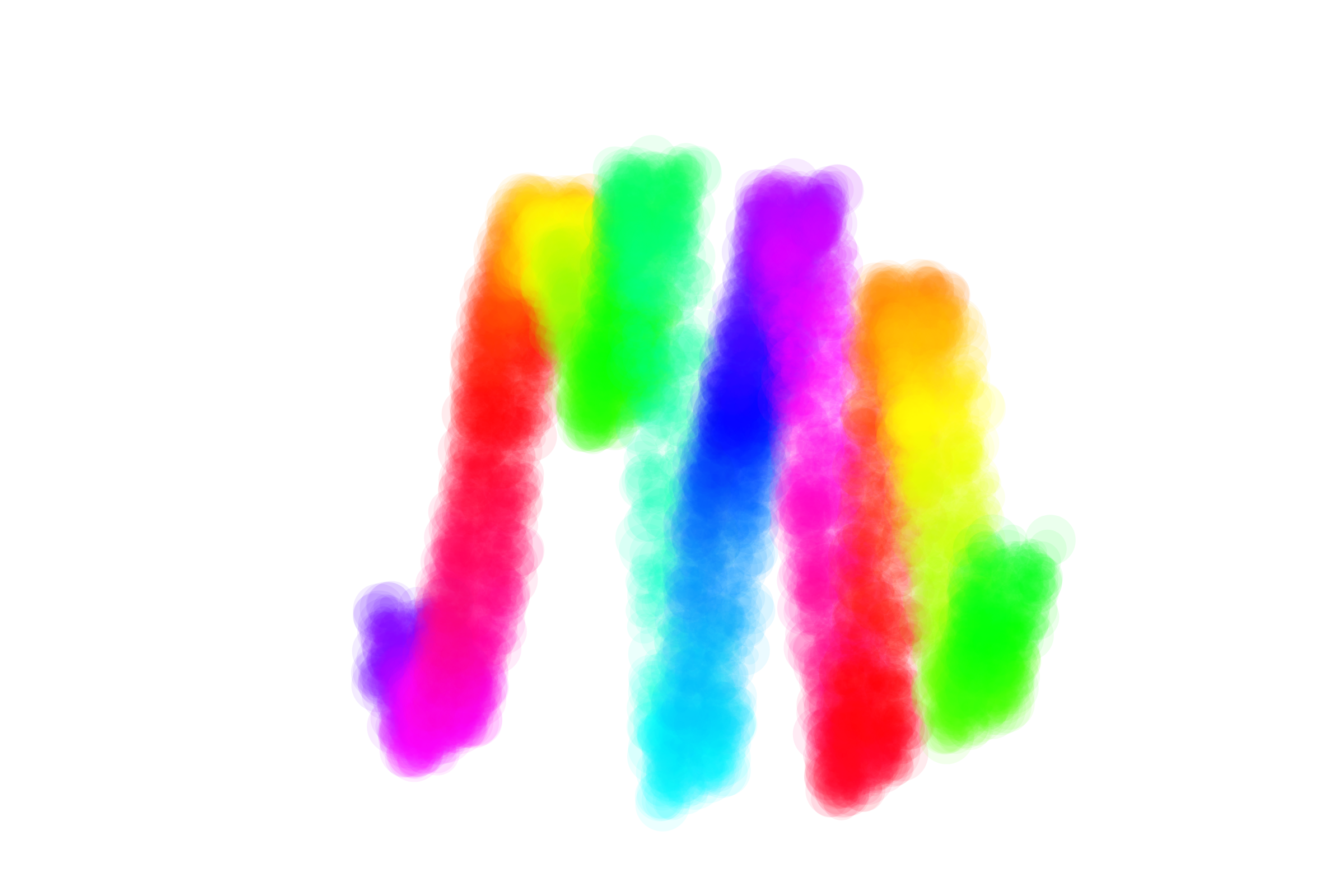 Art Blocks - Art Blocks v1 - Chromie Squiggle #210 - NFT # 210