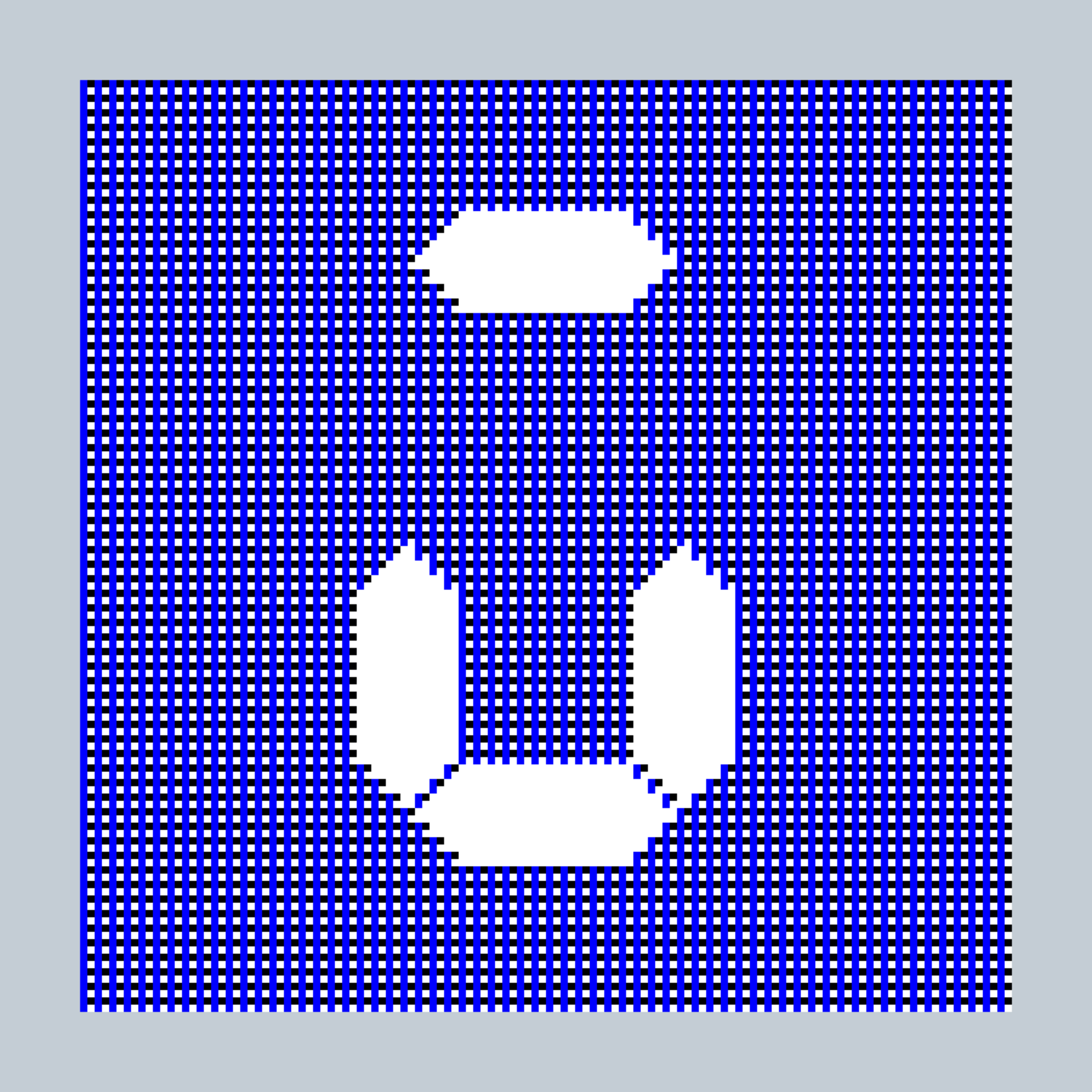 Art Blocks - Art Blocks v2 - 27-Bit Digital #9 - NFT # 21000009