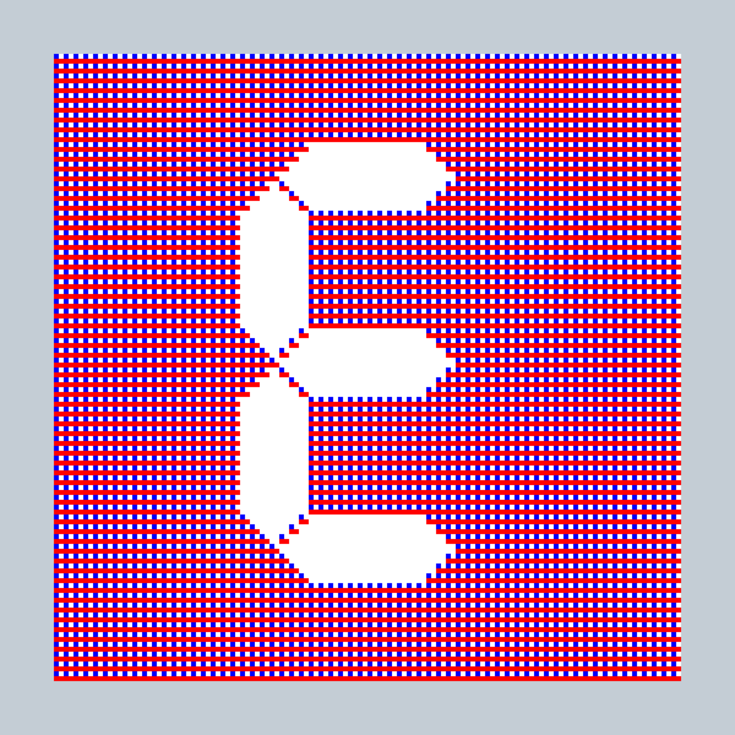 Art Blocks - Art Blocks v2 - 27-Bit Digital #21 - NFT # 21000021