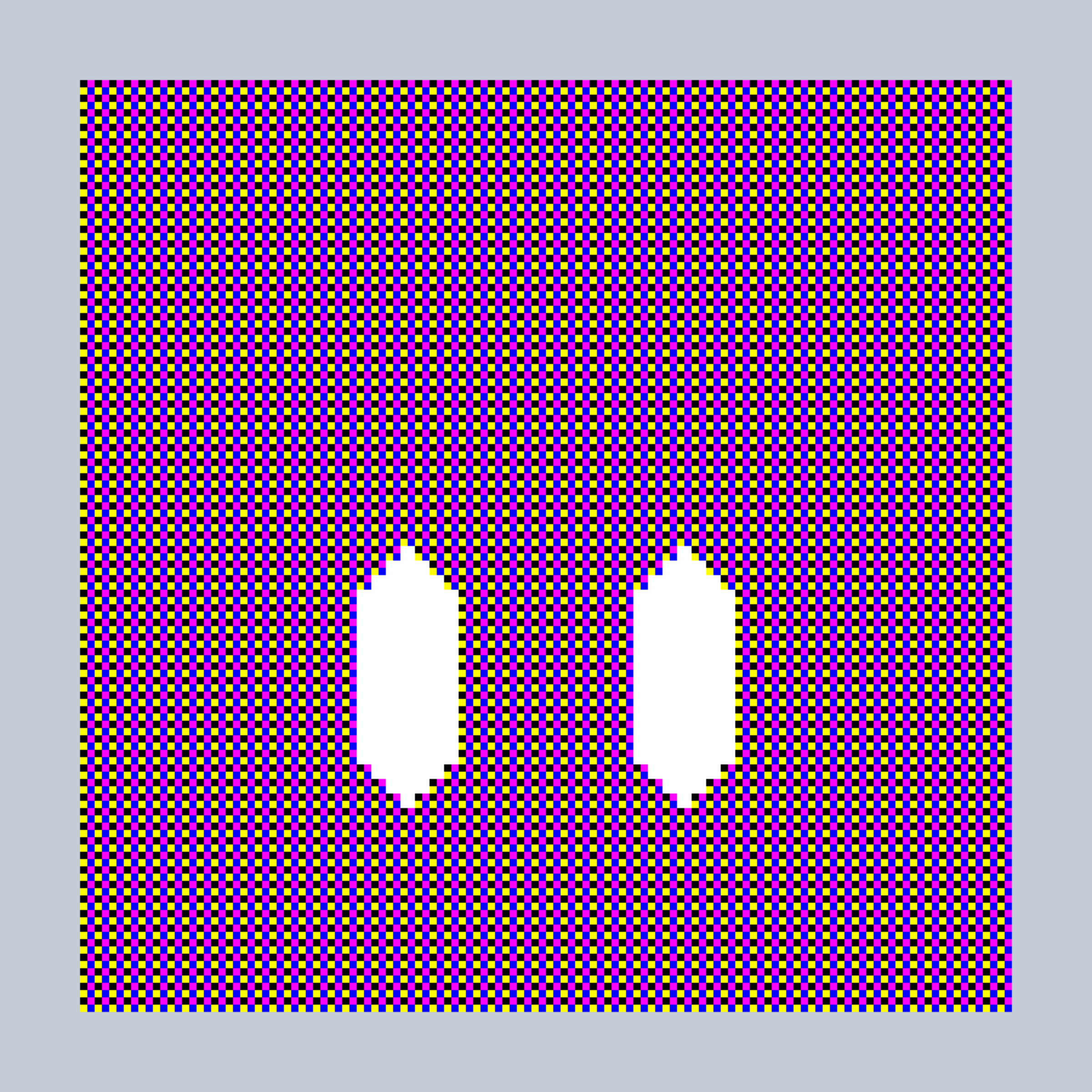 Art Blocks - Art Blocks v2 - 27-Bit Digital #29 - NFT # 21000029