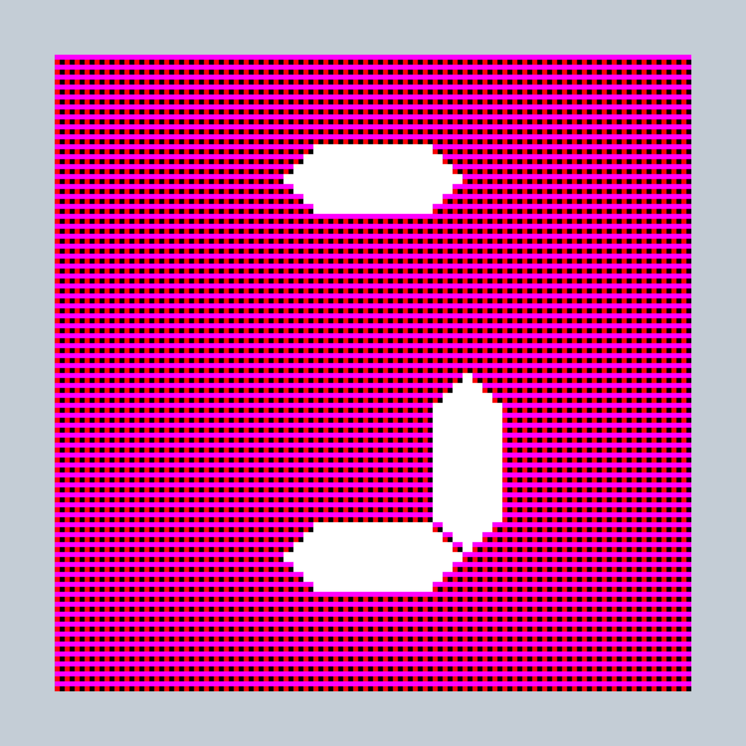 Art Blocks - Art Blocks v2 - 27-Bit Digital #32 - NFT # 21000032