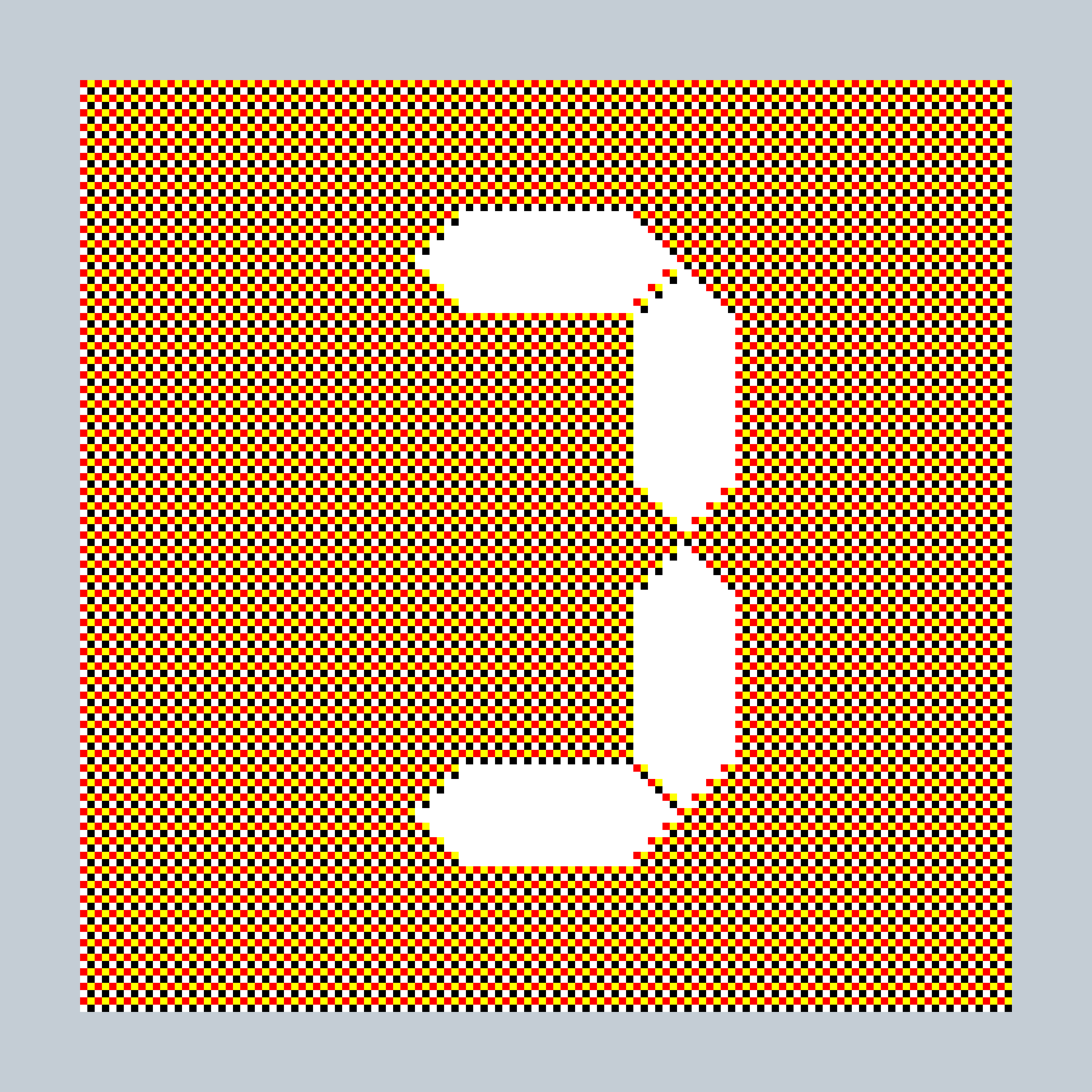 Art Blocks - Art Blocks v2 - 27-Bit Digital #64 - NFT # 21000064