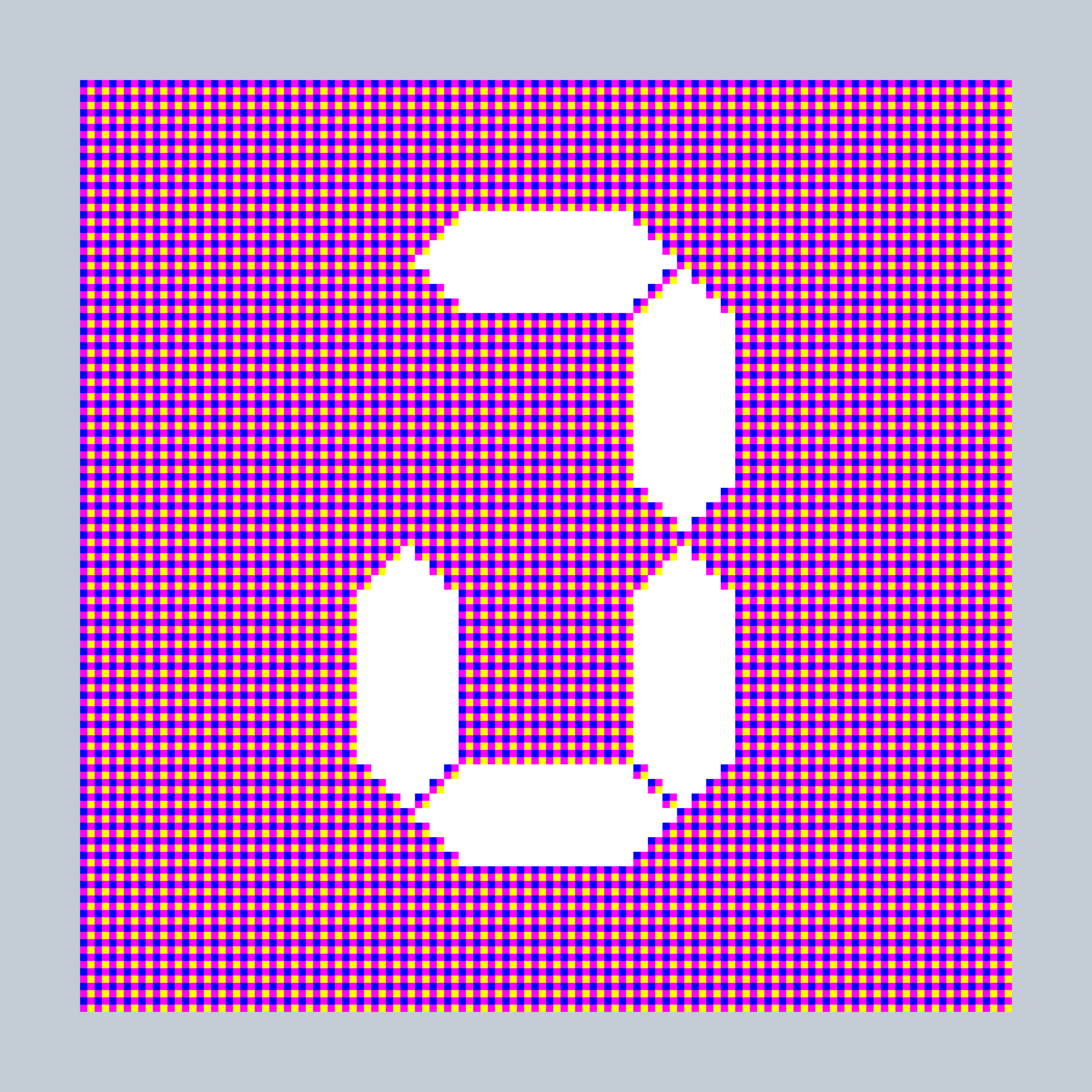 Art Blocks - Art Blocks v2 - 27-Bit Digital #65 - NFT # 21000065