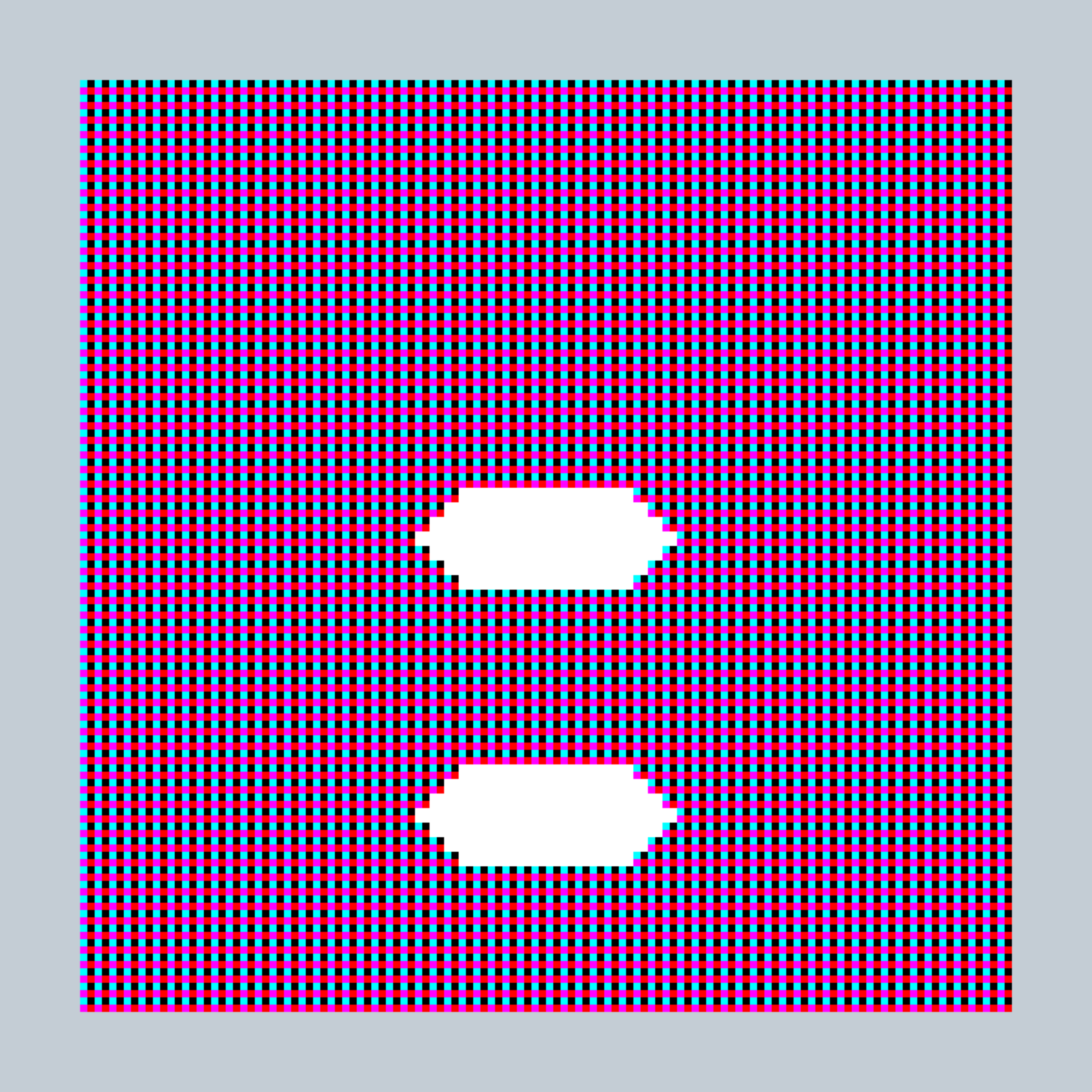 Art Blocks - Art Blocks v2 - 27-Bit Digital #74 - NFT # 21000074