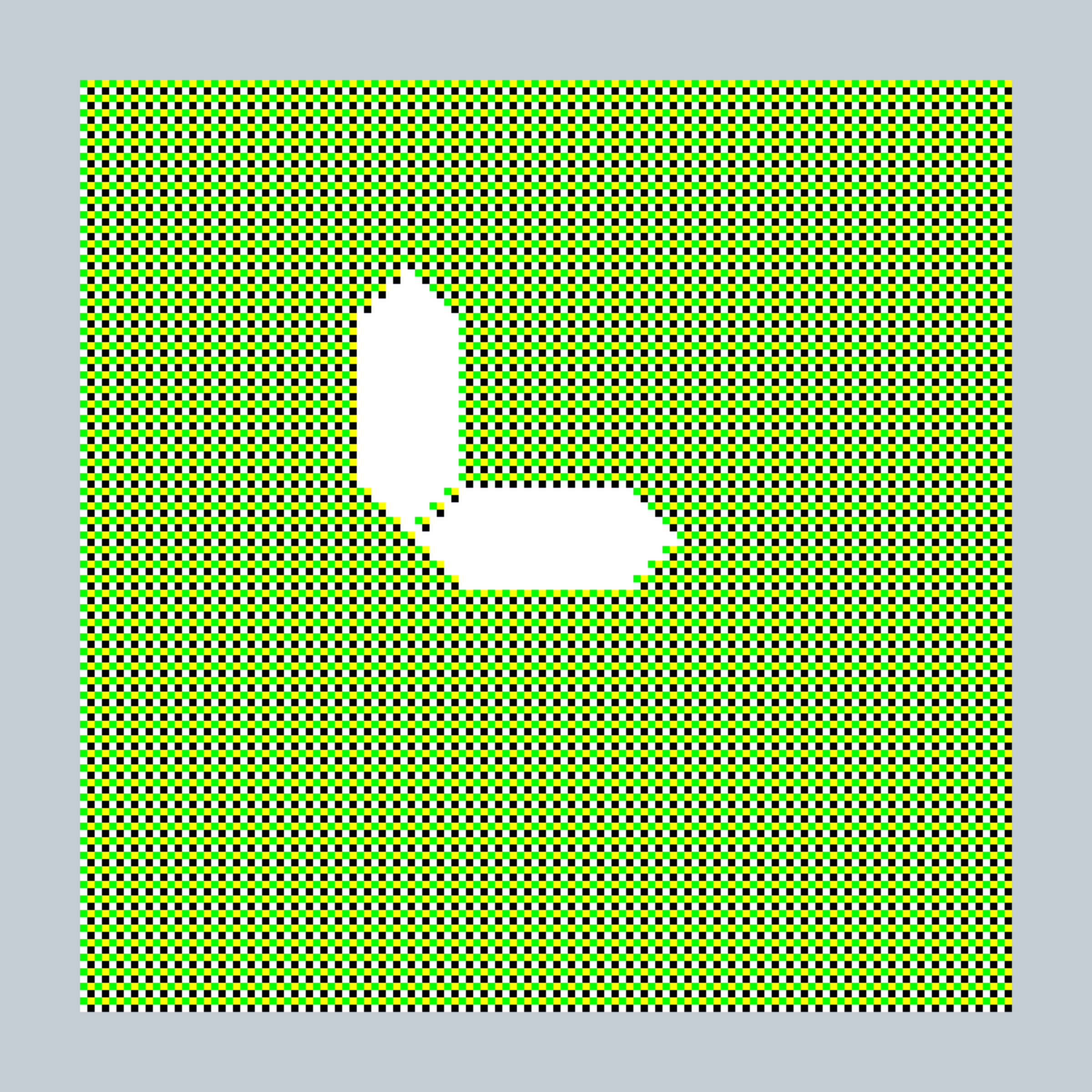 Art Blocks - Art Blocks v2 - 27-Bit Digital #81 - NFT # 21000081