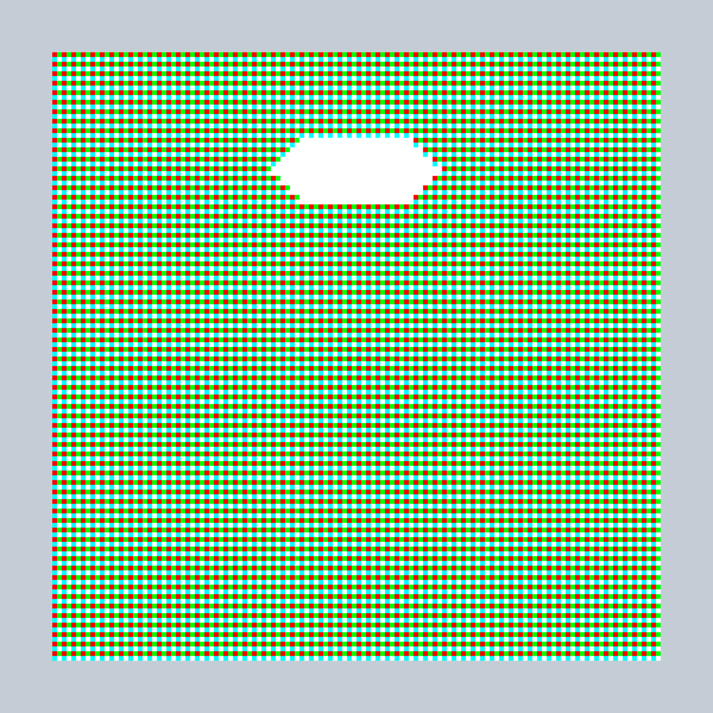 Art Blocks - Art Blocks v2 - 27-Bit Digital #83 - NFT # 21000083