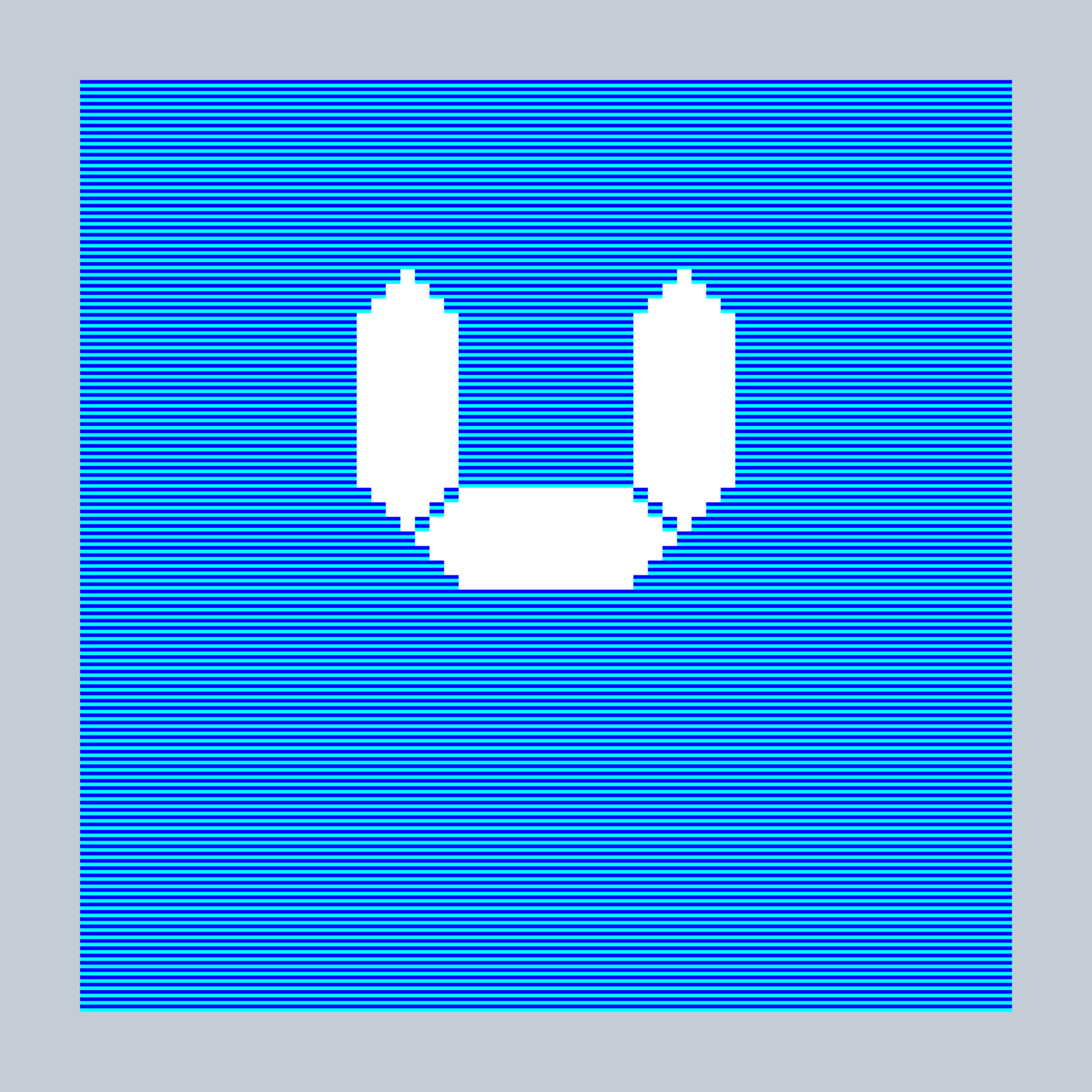 Art Blocks - Art Blocks v2 - 27-Bit Digital #85 - NFT # 21000085