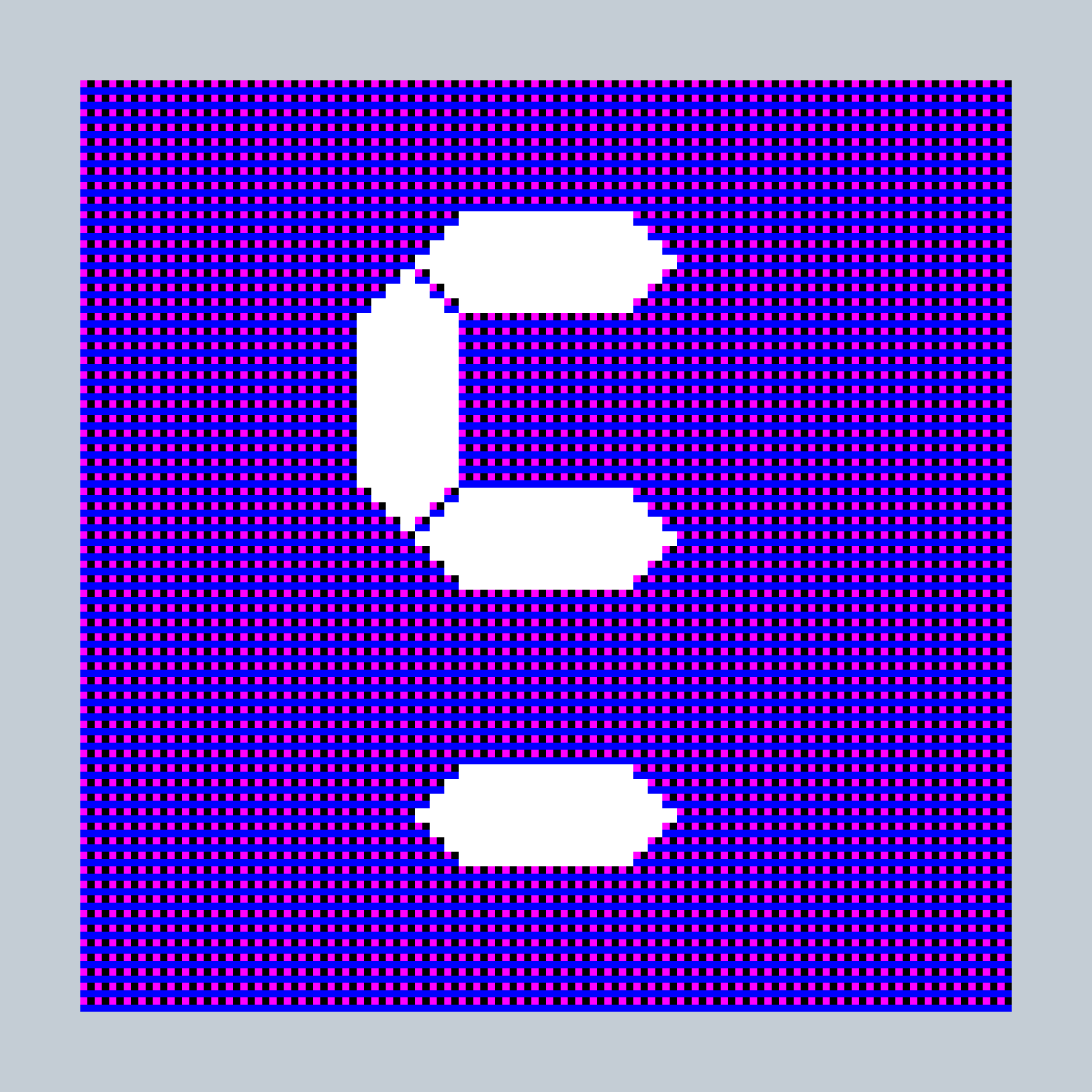 Art Blocks - Art Blocks v2 - 27-Bit Digital #87 - NFT # 21000087