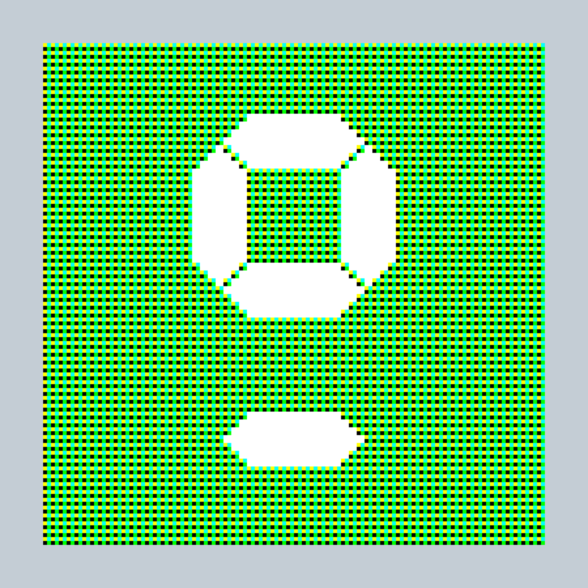 Art Blocks - Art Blocks v2 - 27-Bit Digital #88 - NFT # 21000088