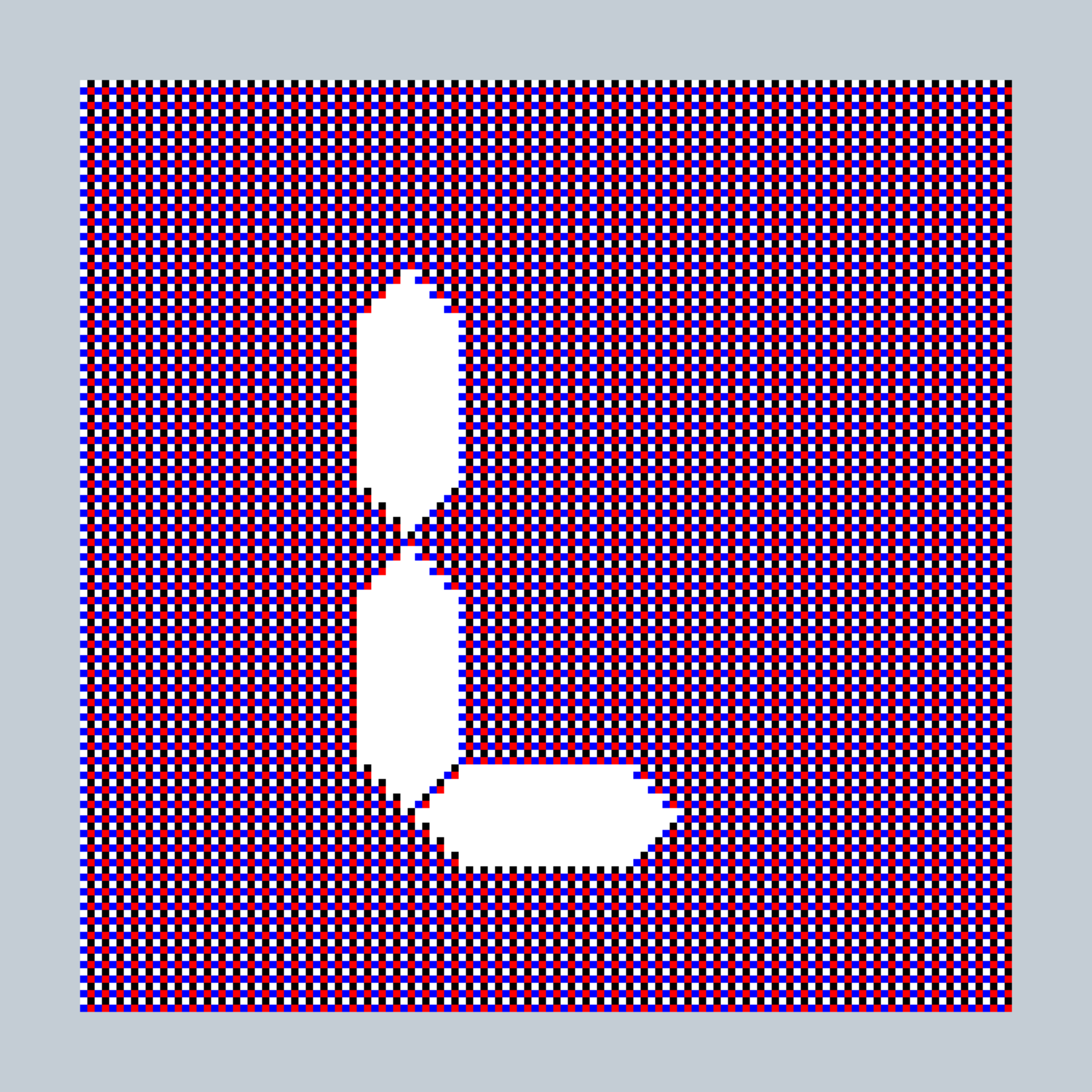 Art Blocks - Art Blocks v2 - 27-Bit Digital #97 - NFT # 21000097