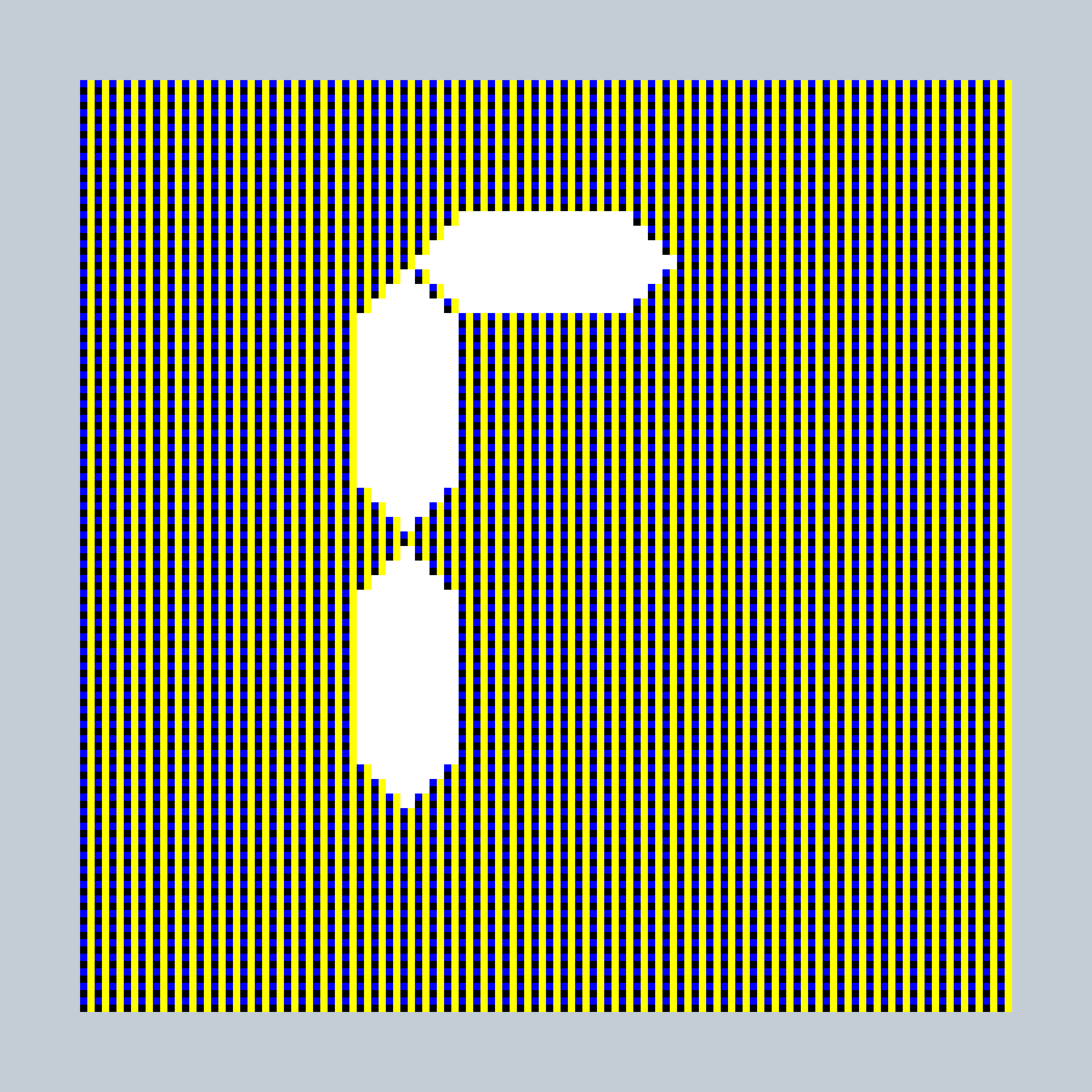 Art Blocks - Art Blocks v2 - 27-Bit Digital #99 - NFT # 21000099