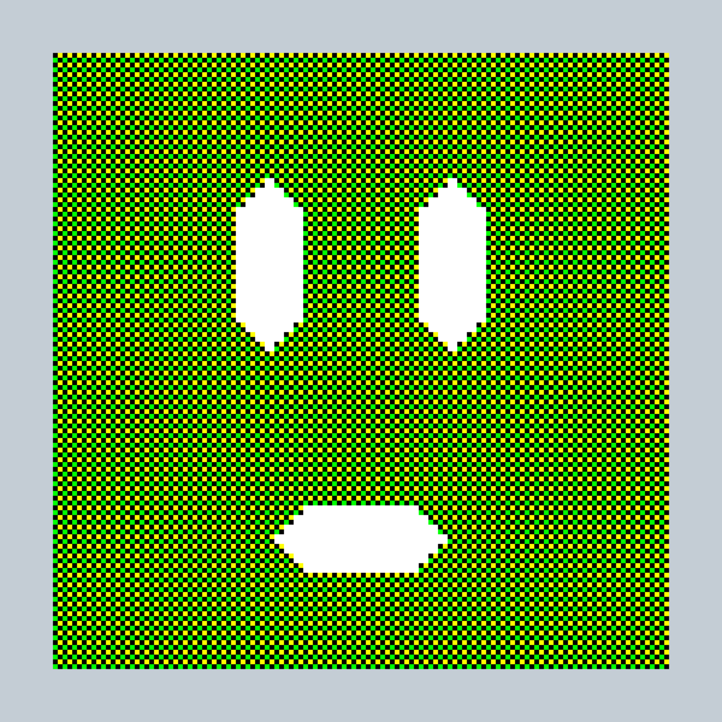 Art Blocks - Art Blocks v2 - 27-Bit Digital #100 - NFT # 21000100