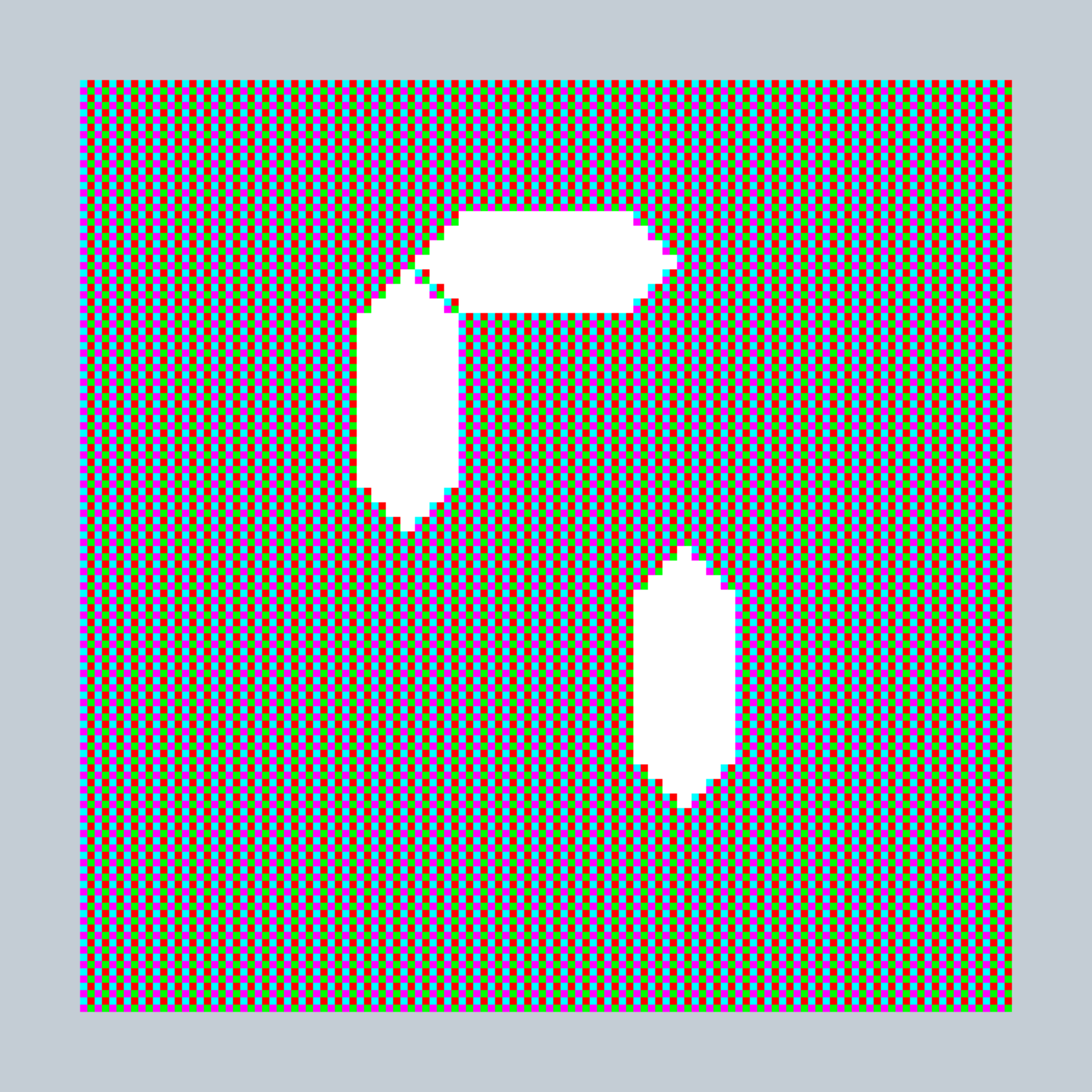 Art Blocks - Art Blocks v2 - 27-Bit Digital #102 - NFT # 21000102