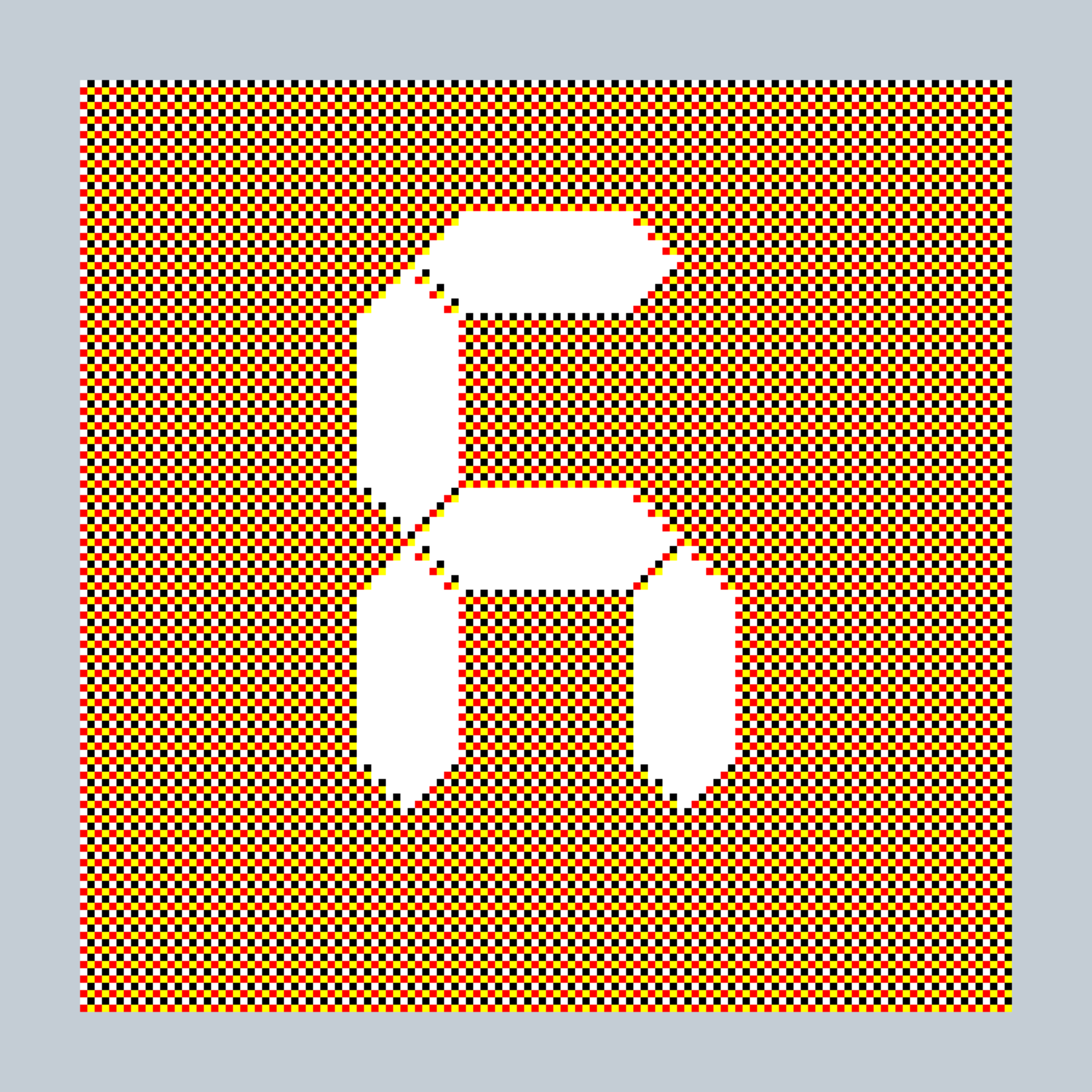 Art Blocks - Art Blocks v2 - 27-Bit Digital #116 - NFT # 21000116