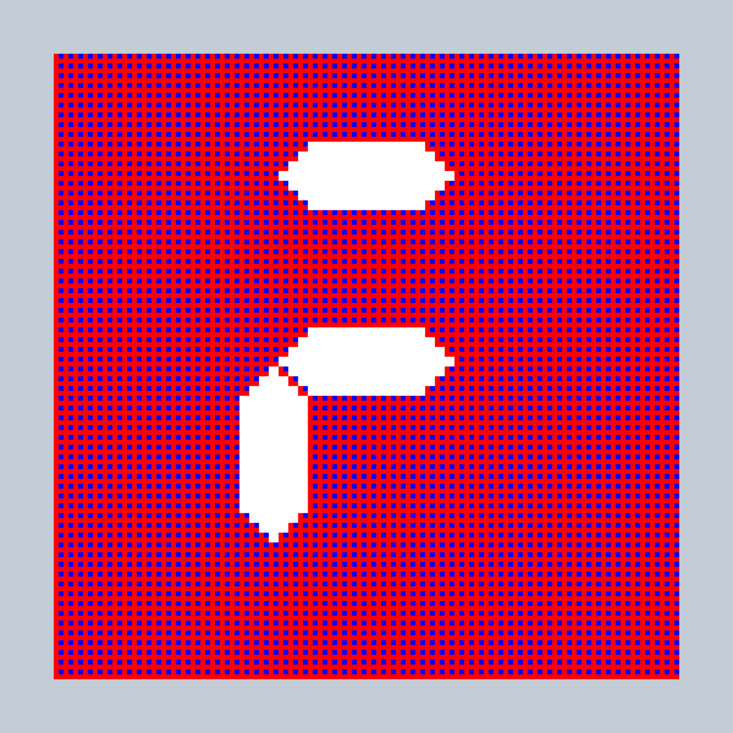 Art Blocks - Art Blocks v2 - 27-Bit Digital #118 - NFT # 21000118