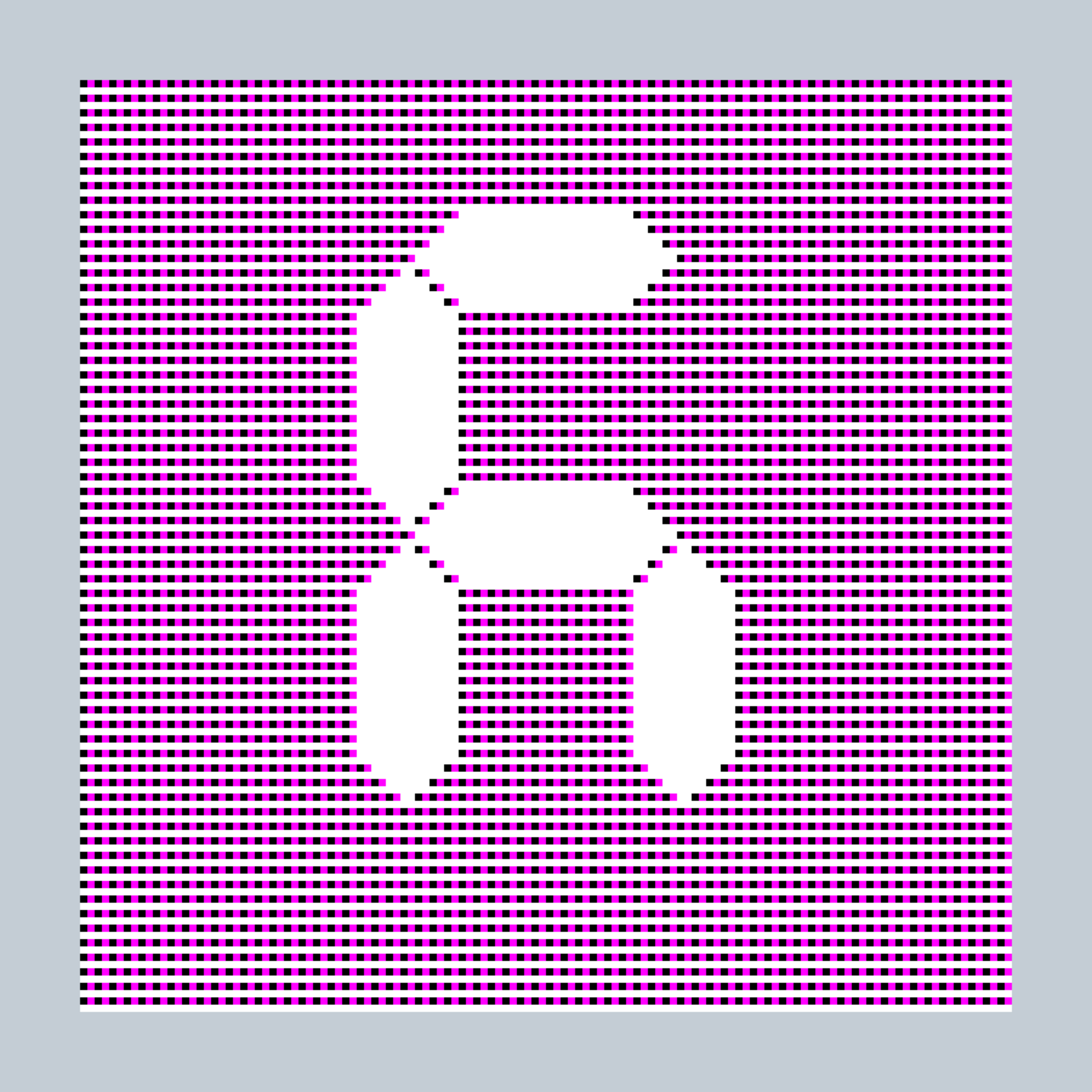 Art Blocks - Art Blocks v2 - 27-Bit Digital #119 - NFT # 21000119