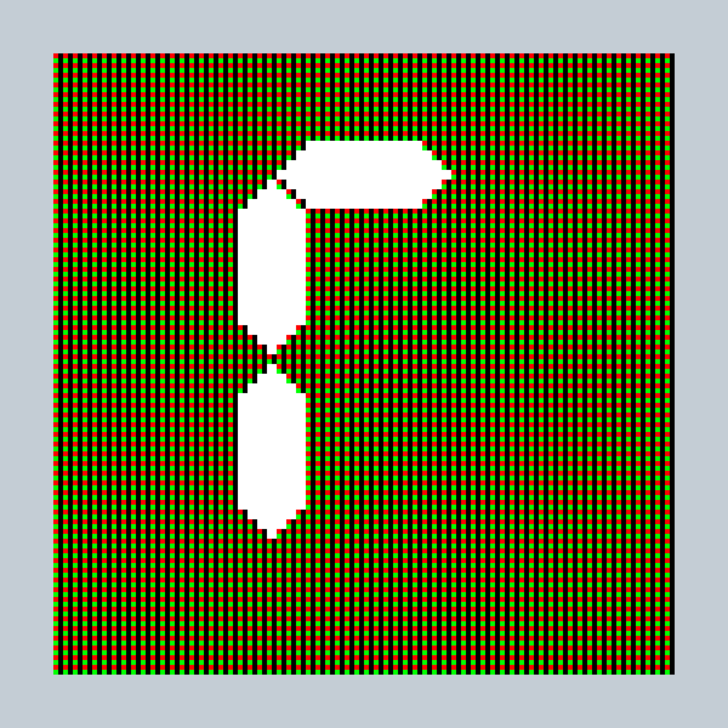 Art Blocks - Art Blocks v2 - 27-Bit Digital #120 - NFT # 21000120