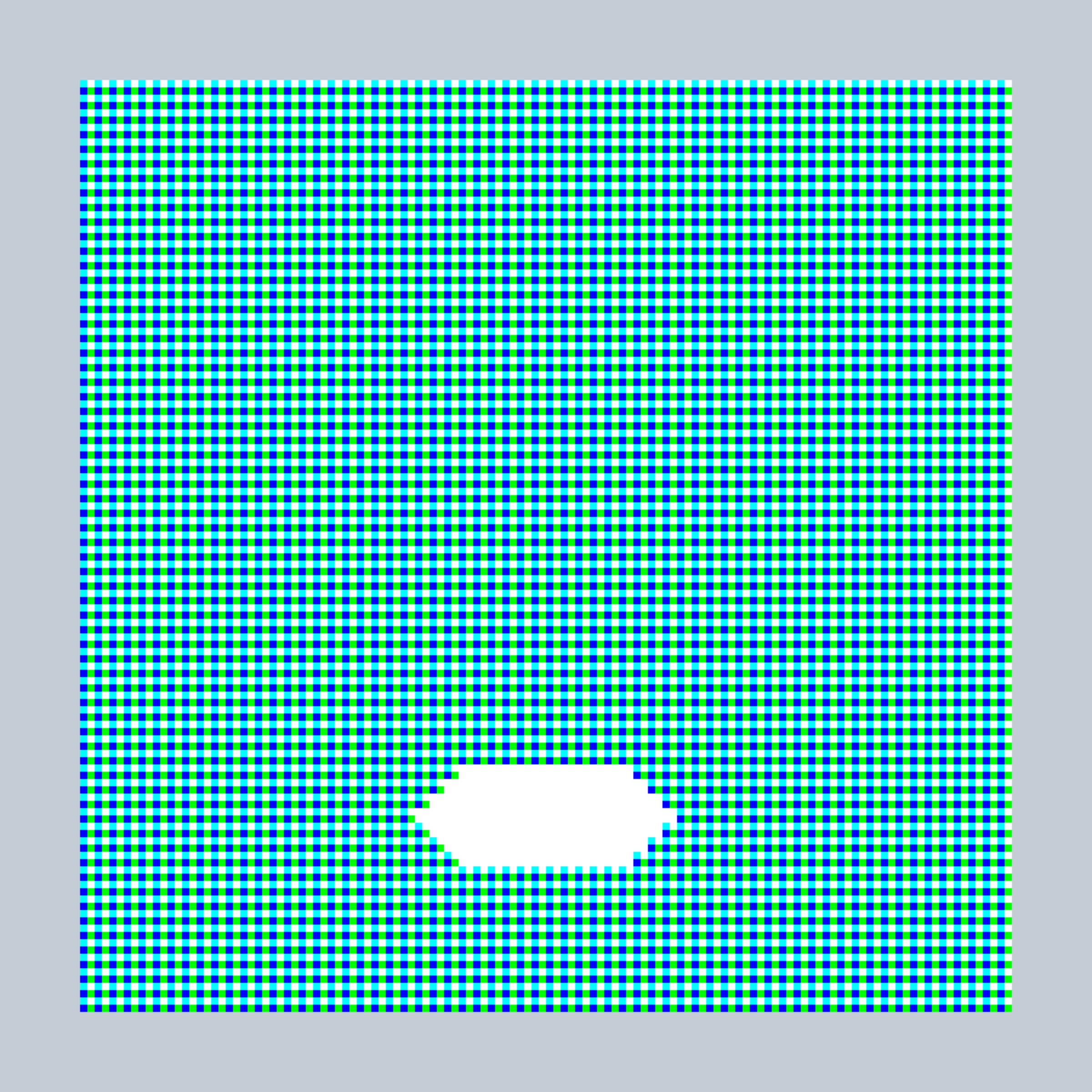 Art Blocks - Art Blocks v2 - 27-Bit Digital #128 - NFT # 21000128