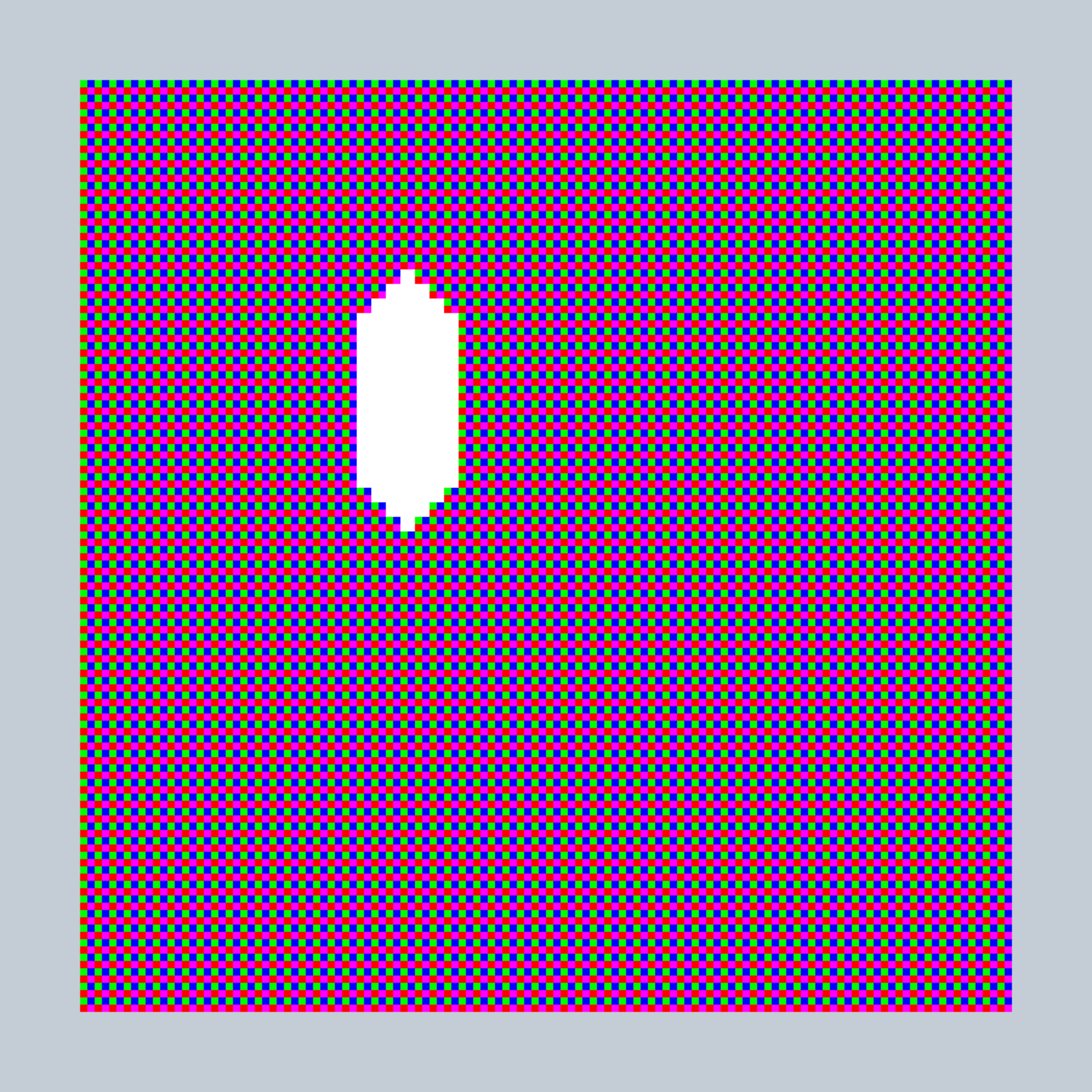 Art Blocks - Art Blocks v2 - 27-Bit Digital #129 - NFT # 21000129