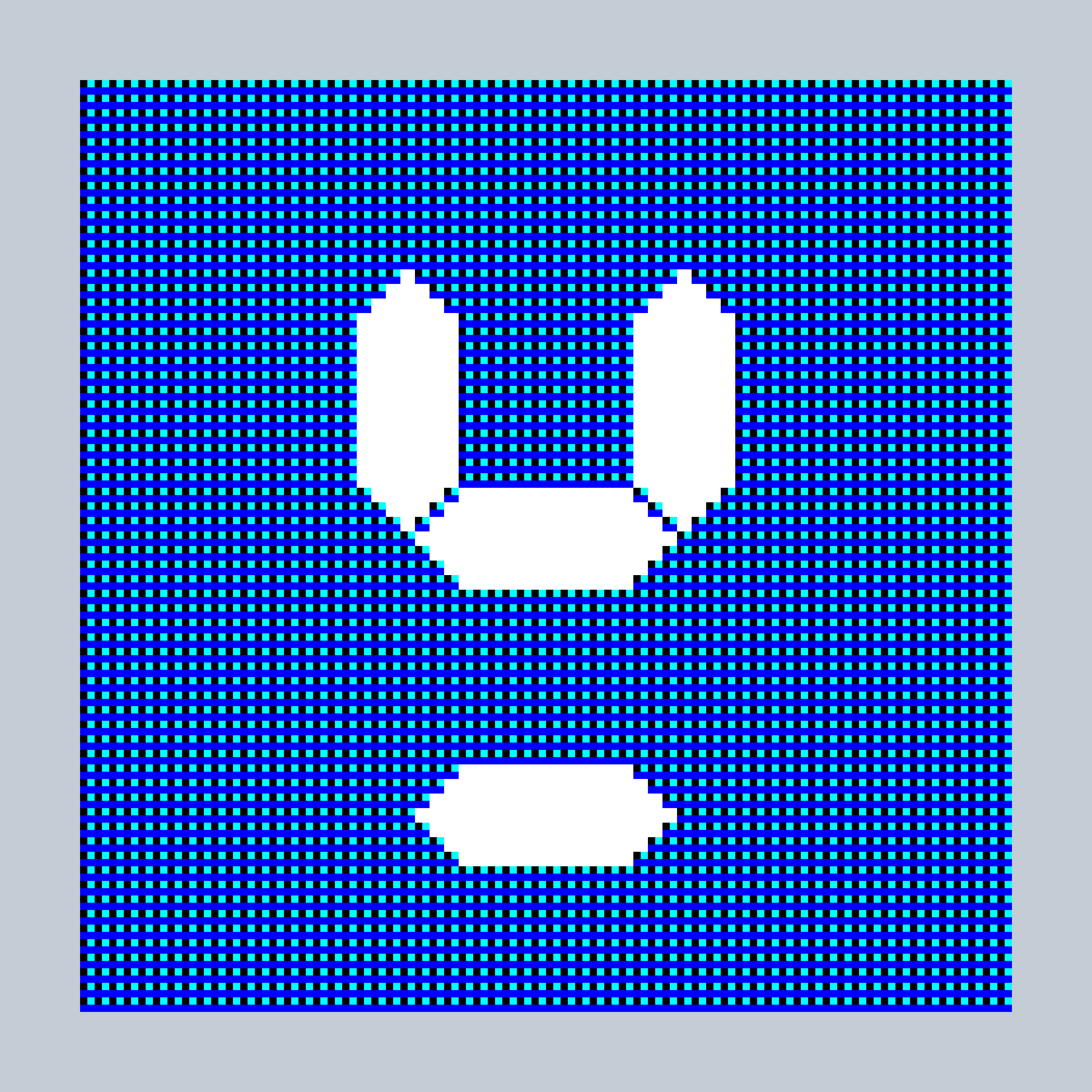 Art Blocks - Art Blocks v2 - 27-Bit Digital #133 - NFT # 21000133