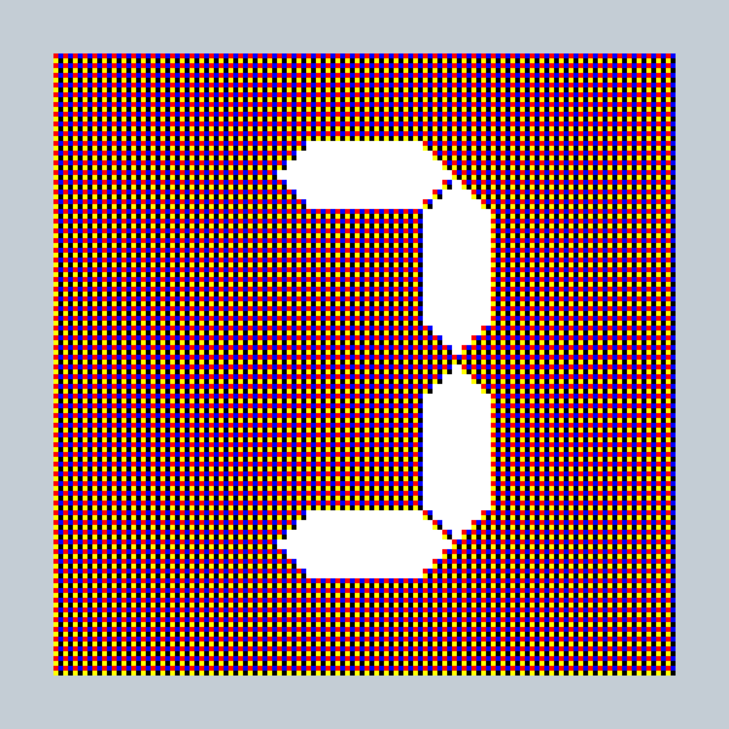 Art Blocks - Art Blocks v2 - 27-Bit Digital #144 - NFT # 21000144