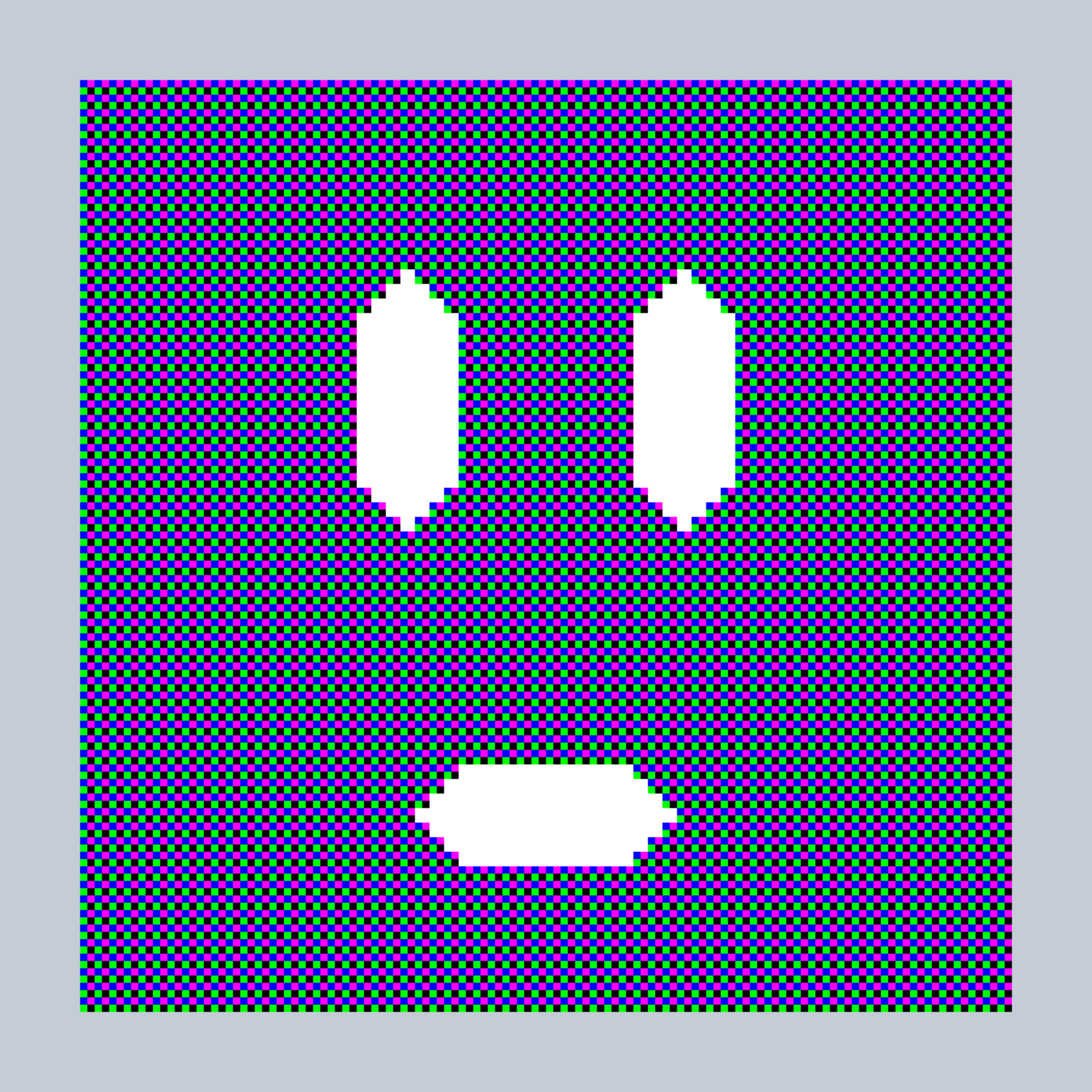 Art Blocks - Art Blocks v2 - 27-Bit Digital #145 - NFT # 21000145