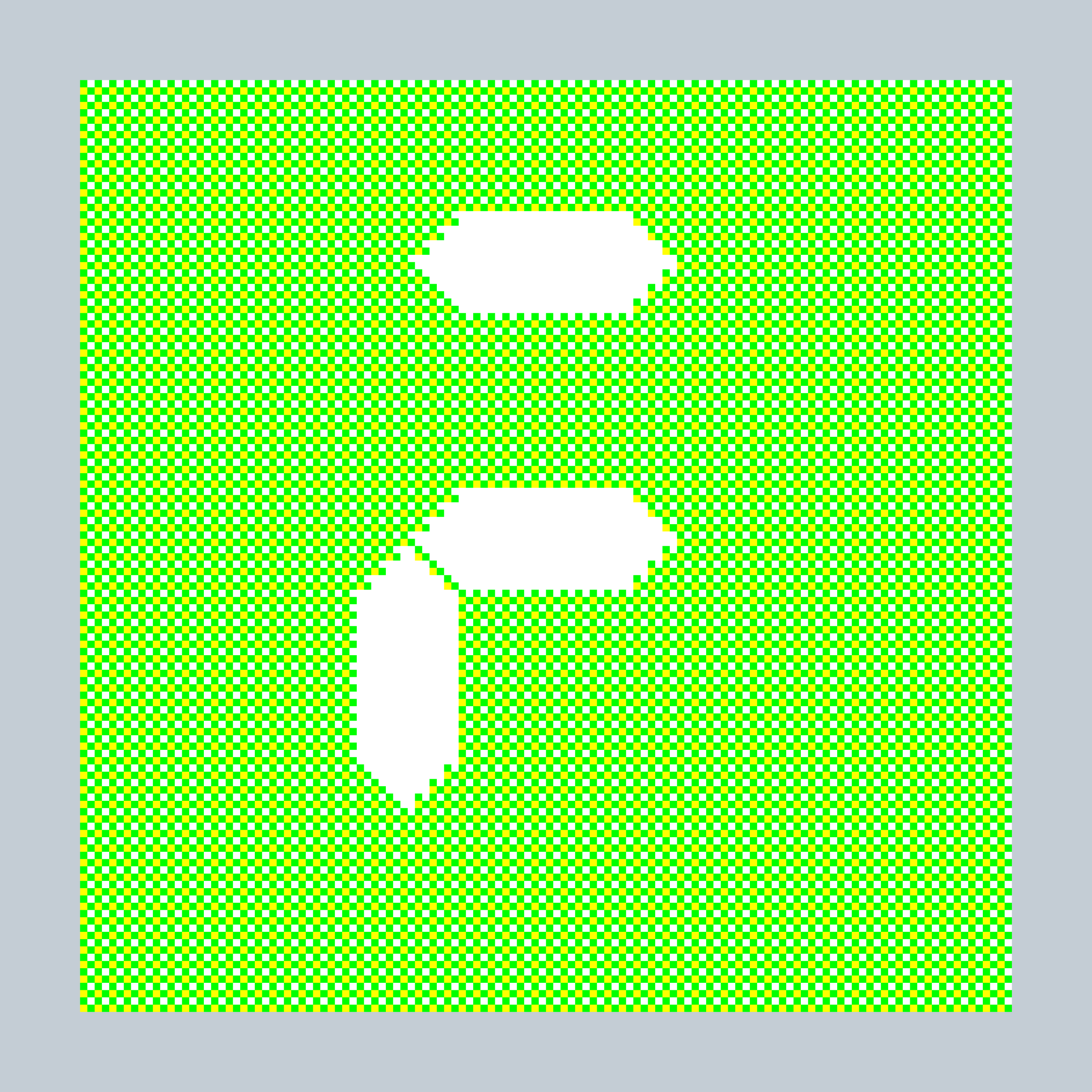 Art Blocks - Art Blocks v2 - 27-Bit Digital #146 - NFT # 21000146