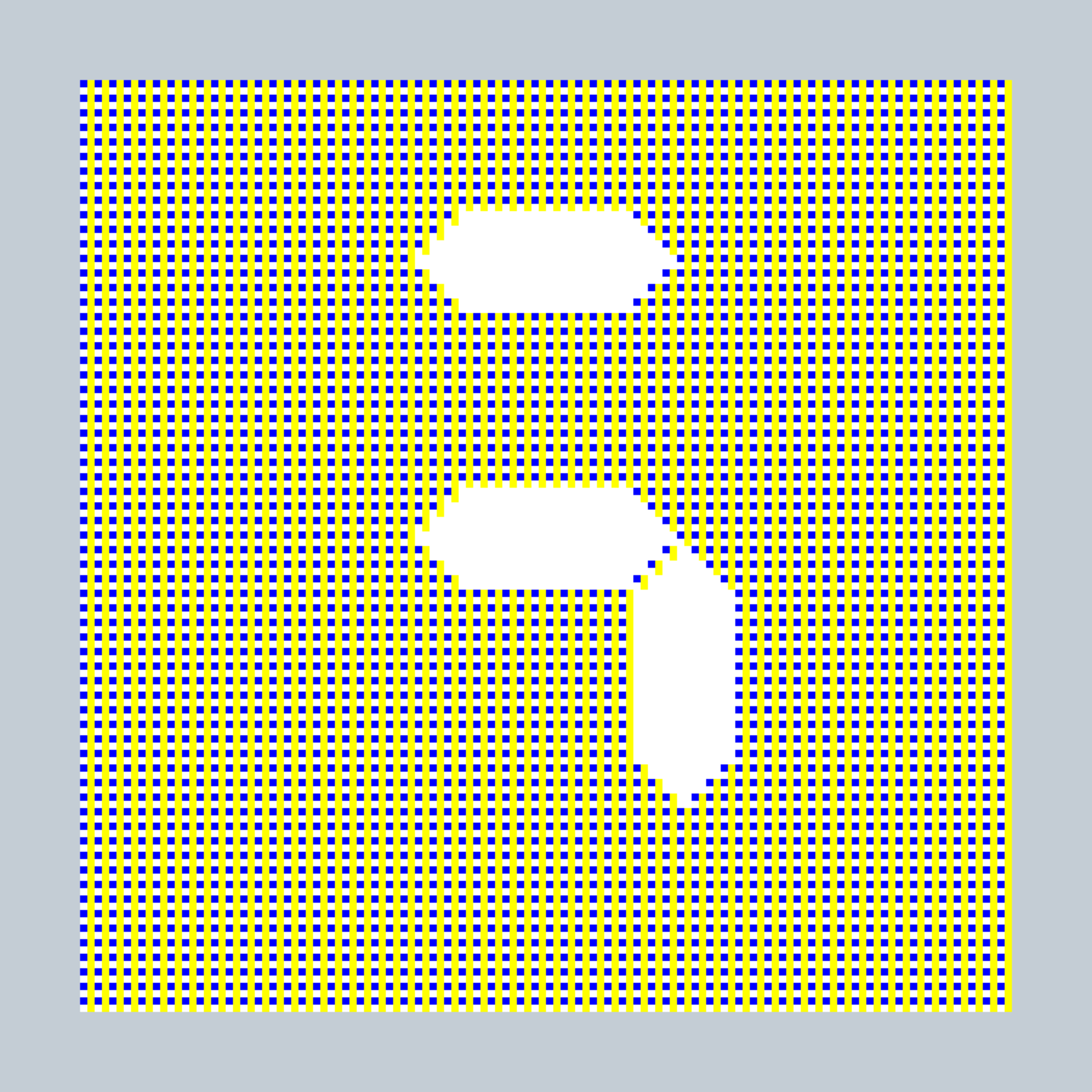 Art Blocks - Art Blocks v2 - 27-Bit Digital #153 - NFT # 21000153