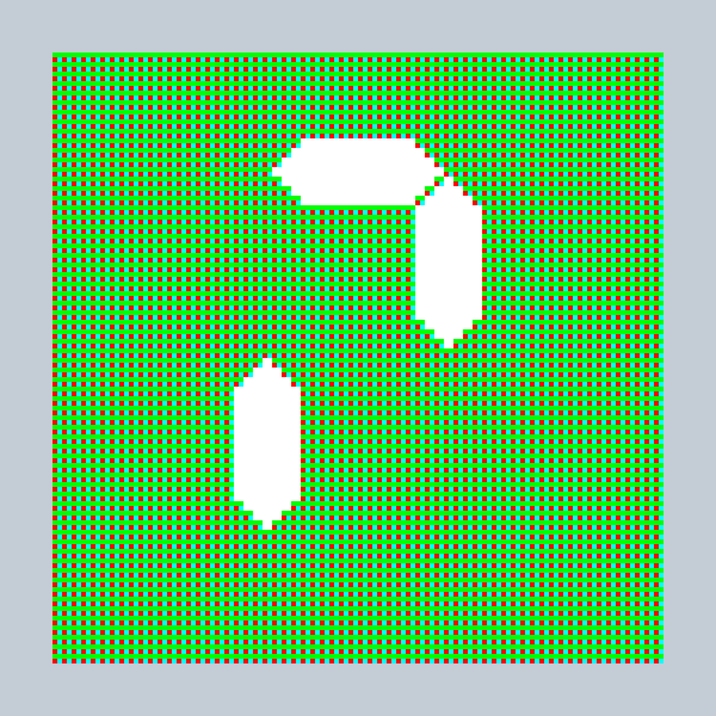 Art Blocks - Art Blocks v2 - 27-Bit Digital #177 - NFT # 21000177