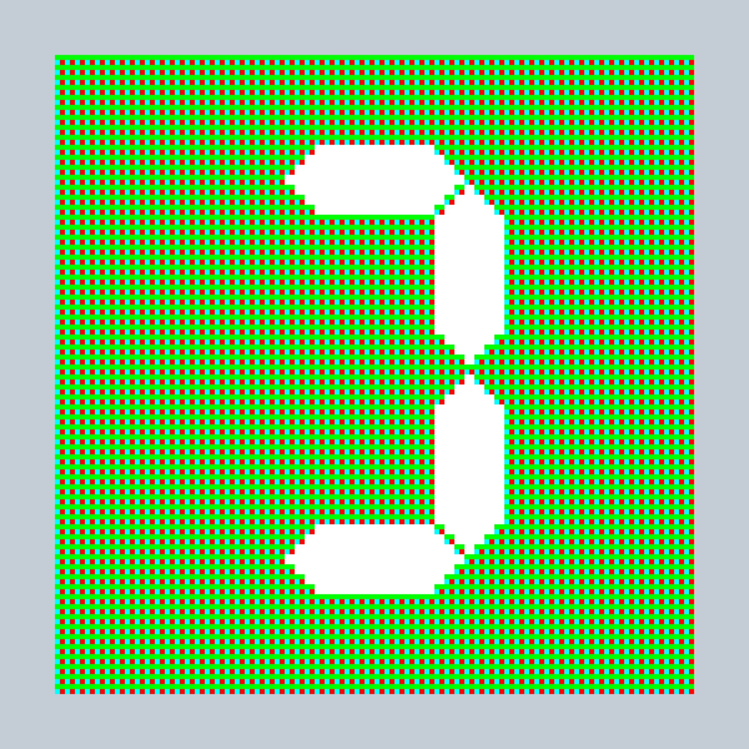 Art Blocks - Art Blocks v2 - 27-Bit Digital #178 - NFT # 21000178