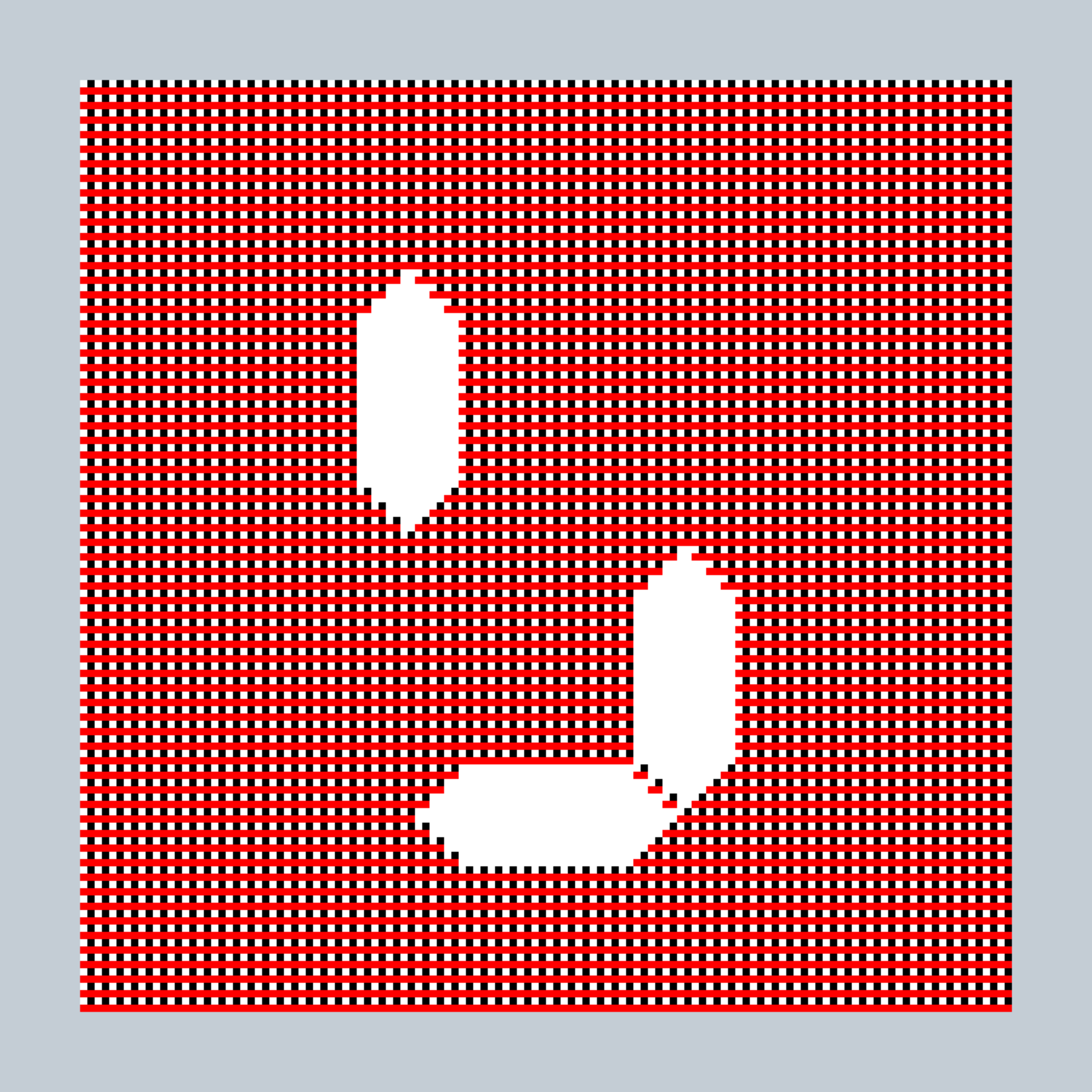 Art Blocks - Art Blocks v2 - 27-Bit Digital #184 - NFT # 21000184